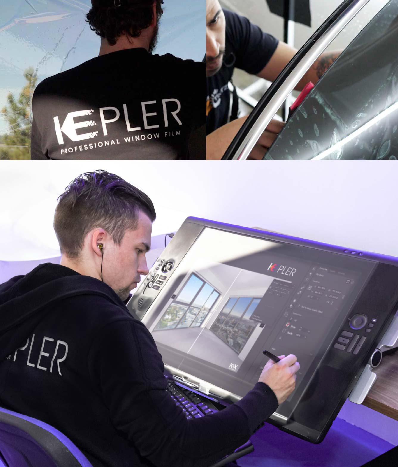 Kepler Specialist Performing Commercial Window Tinting in Vernon Vernon
