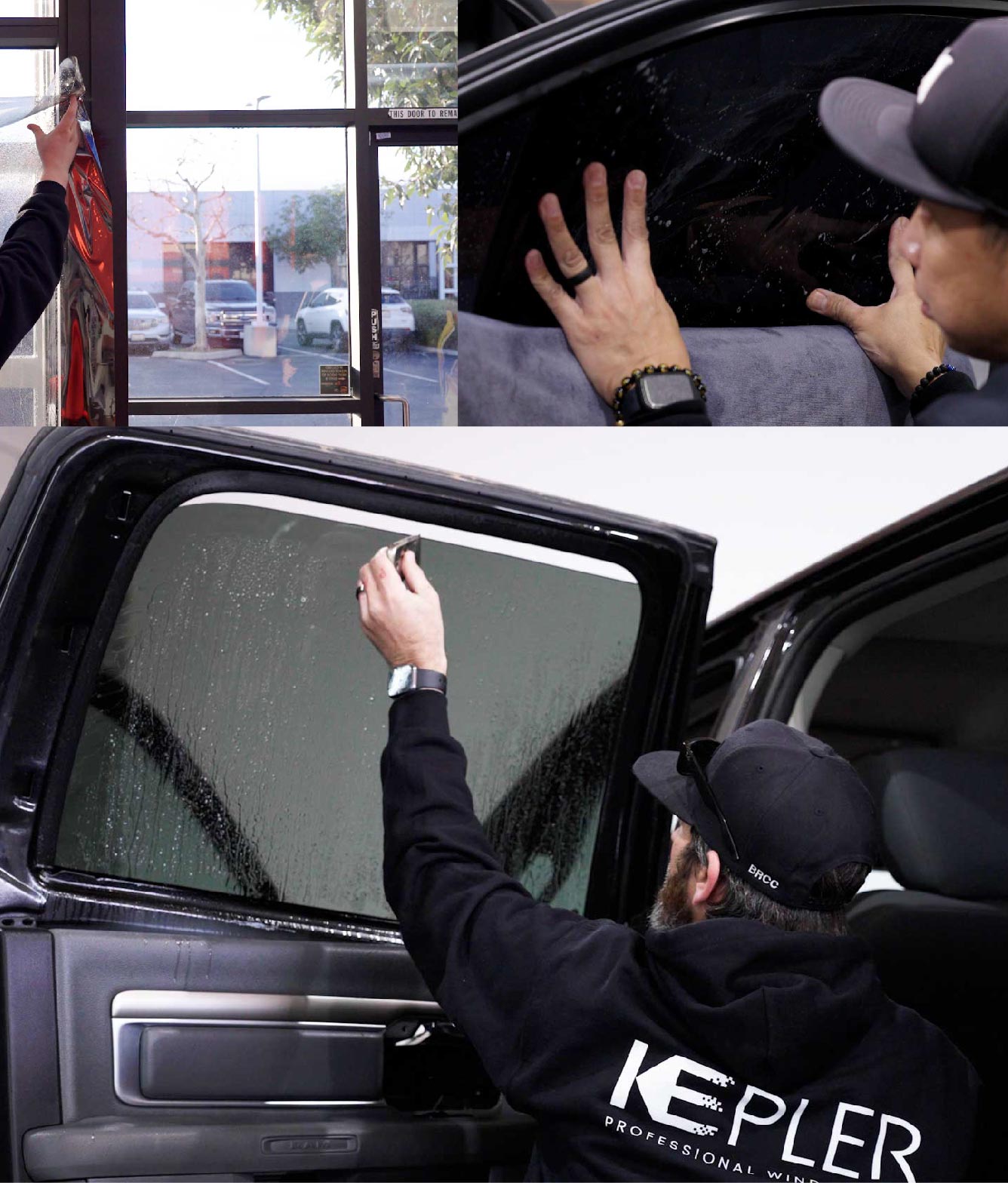 Kepler Window Tinting Specialists at Work in Pueblo, Colorado