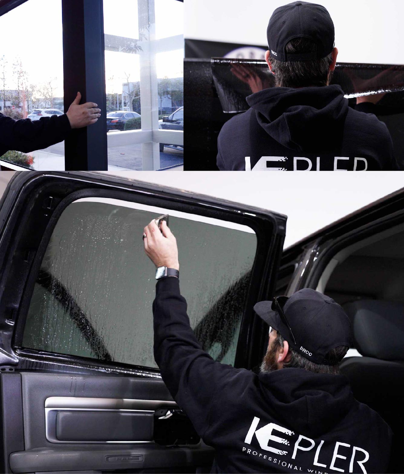 Kepler Window Tinting Specialists at Work in Sod, West Virginia