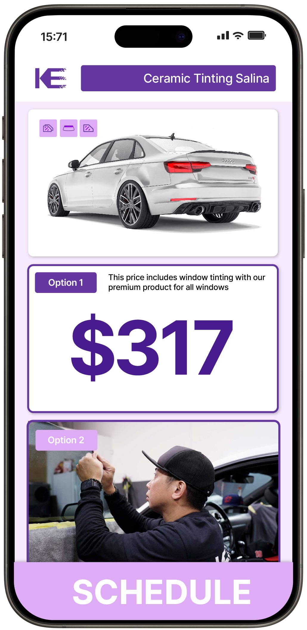 View Affordable Ceramic Window Tinting Prices in Salina, Kansas