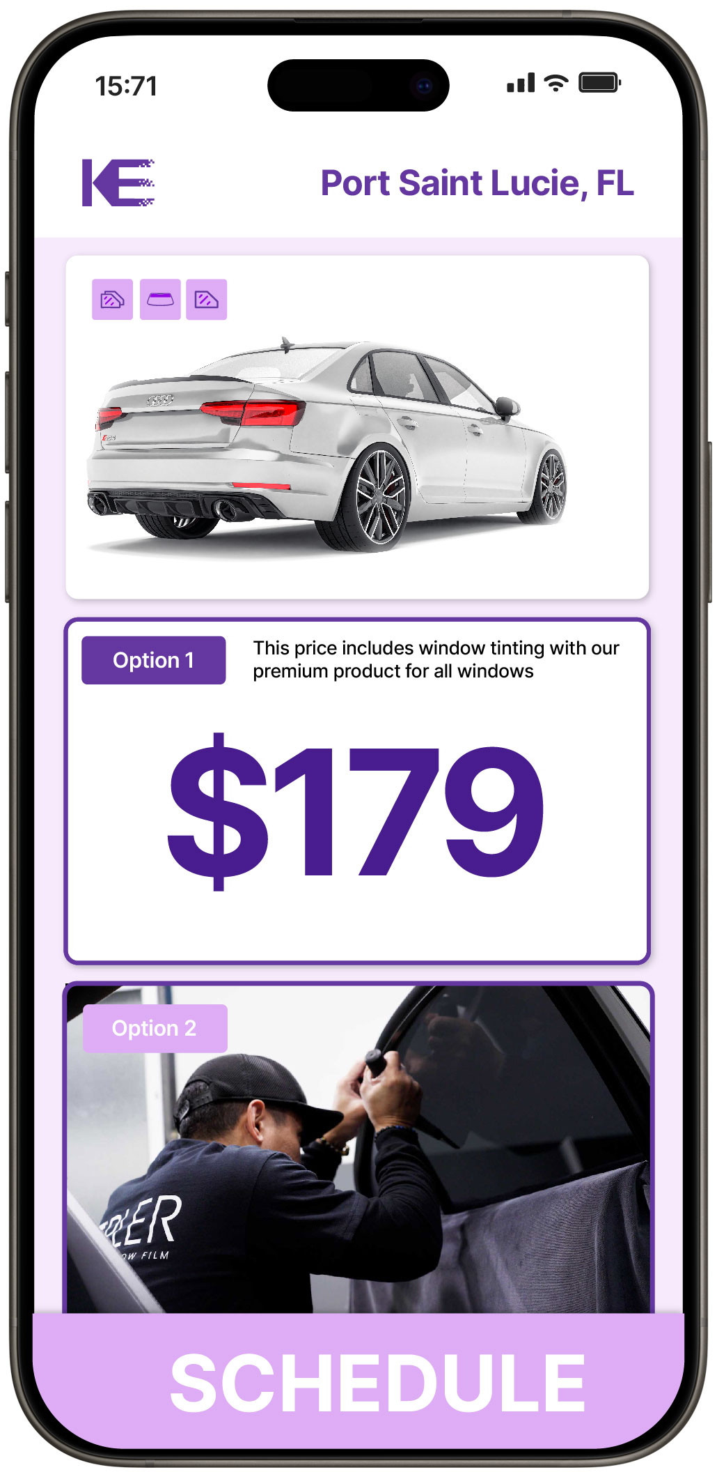 View Reasonable Car Window Tinting Rates in Port Saint Lucie, Florida