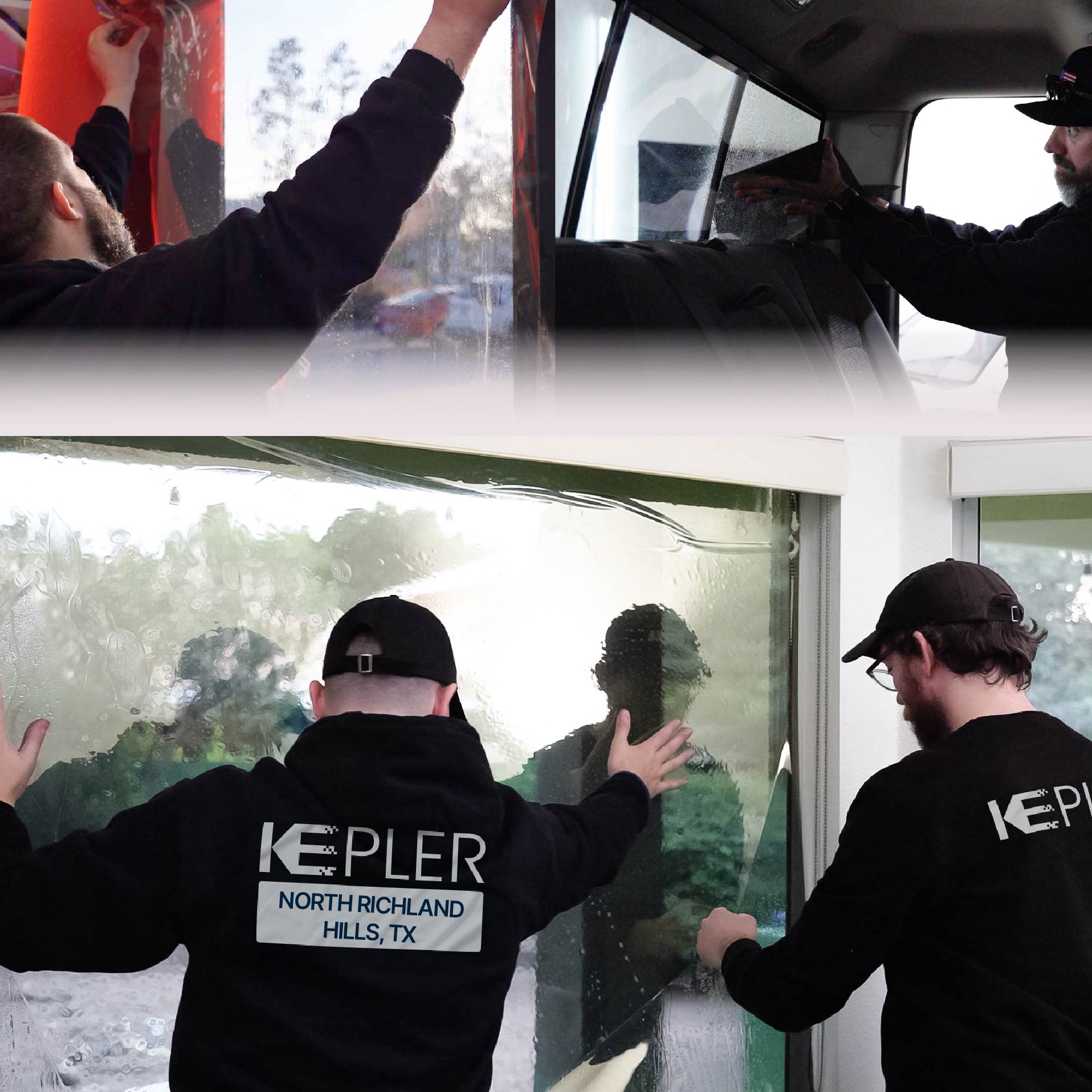 Kepler Specialist Performing Commercial Window Tinting in North Richland Hills North Richland Hills