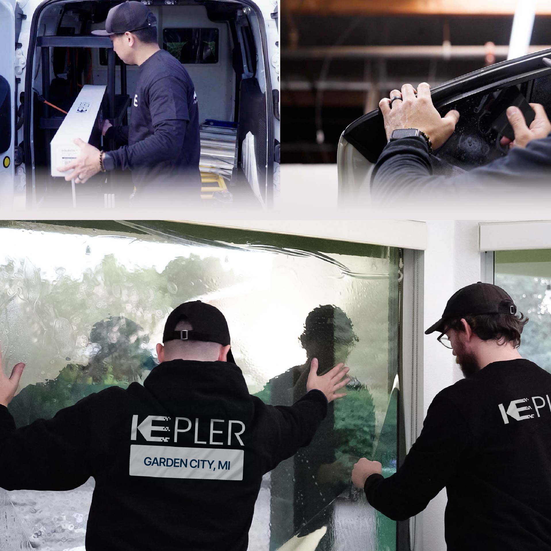 Kepler Specialist Performing Commercial Window Tinting in Garden City Garden City