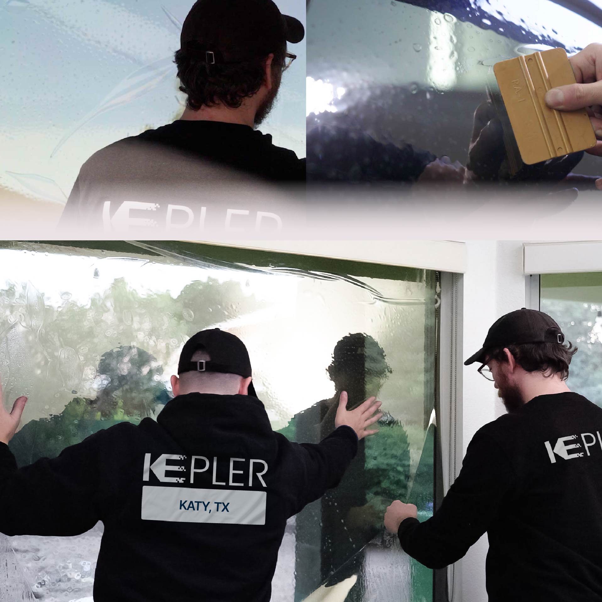 Kepler Specialist Performing Commercial Window Tinting in Katy Katy