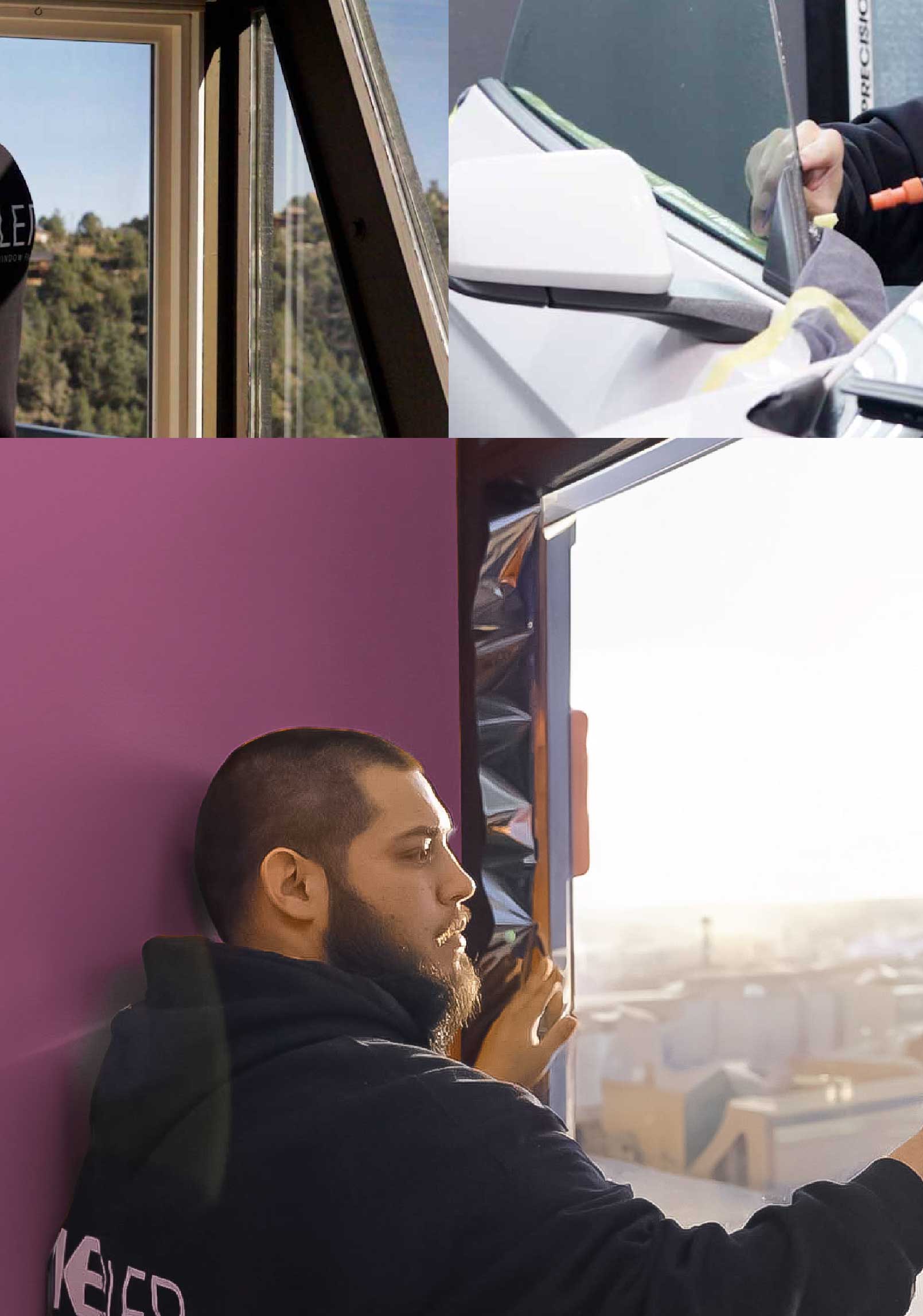 Kepler Specialist Installing Security Window Film in Harrisburg North Carolina