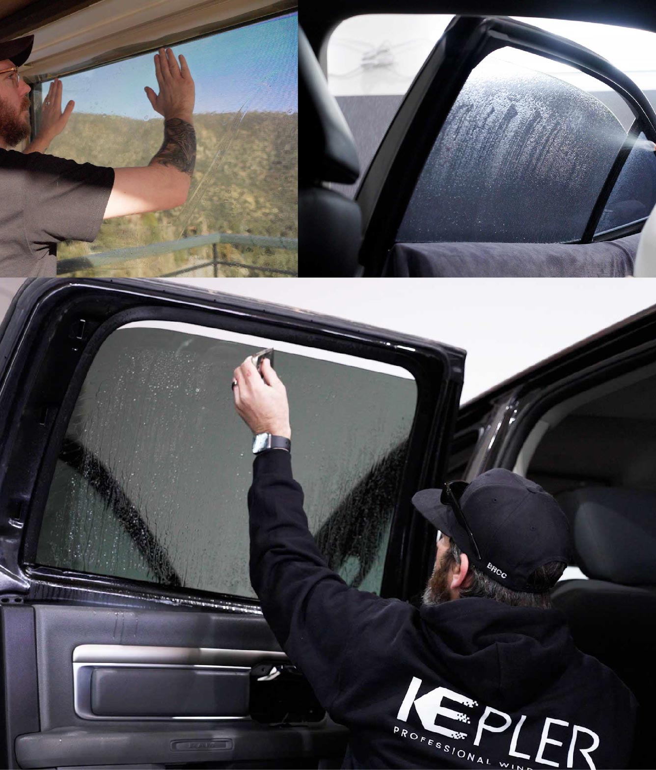 Kepler Window Tinting Specialists at Work in Melville, New York