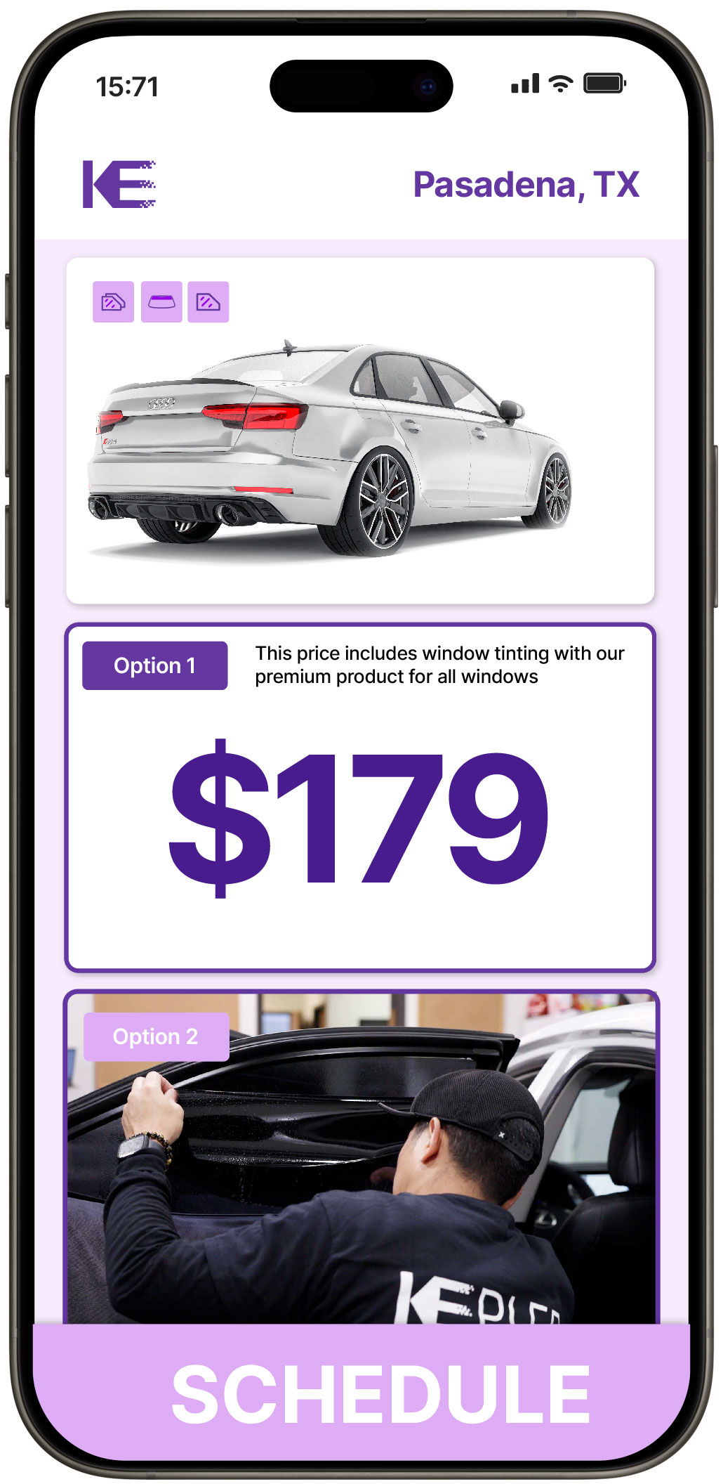 View Competitive Car Window Tinting Costs in Pasadena, Texas