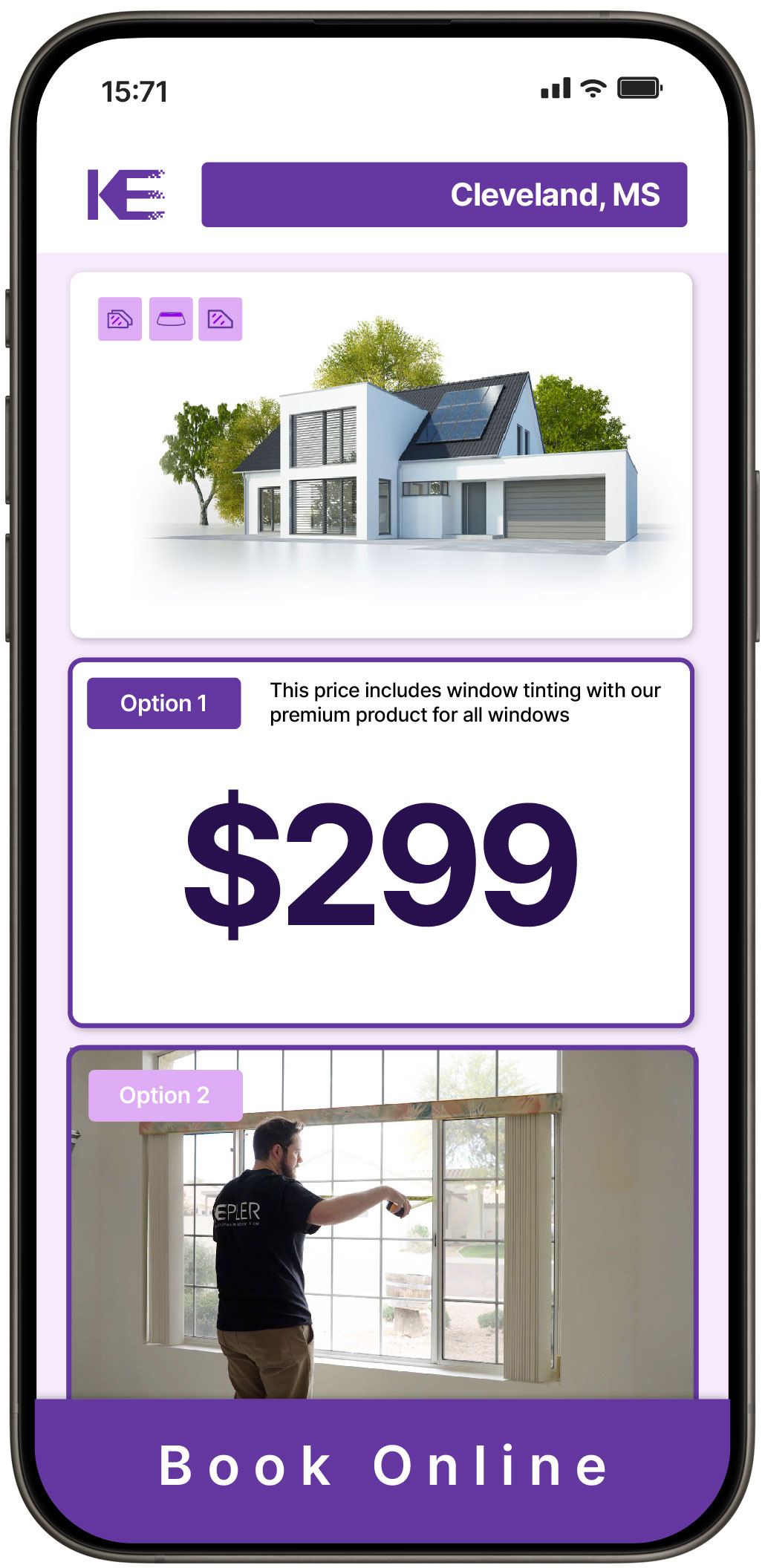 View Affordable Home Window Tinting Prices in Cleveland, Mississippi