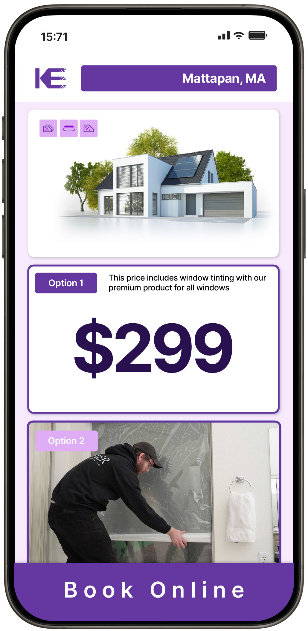 View Competitive Home Window Tinting Costs in Mattapan, Massachusetts