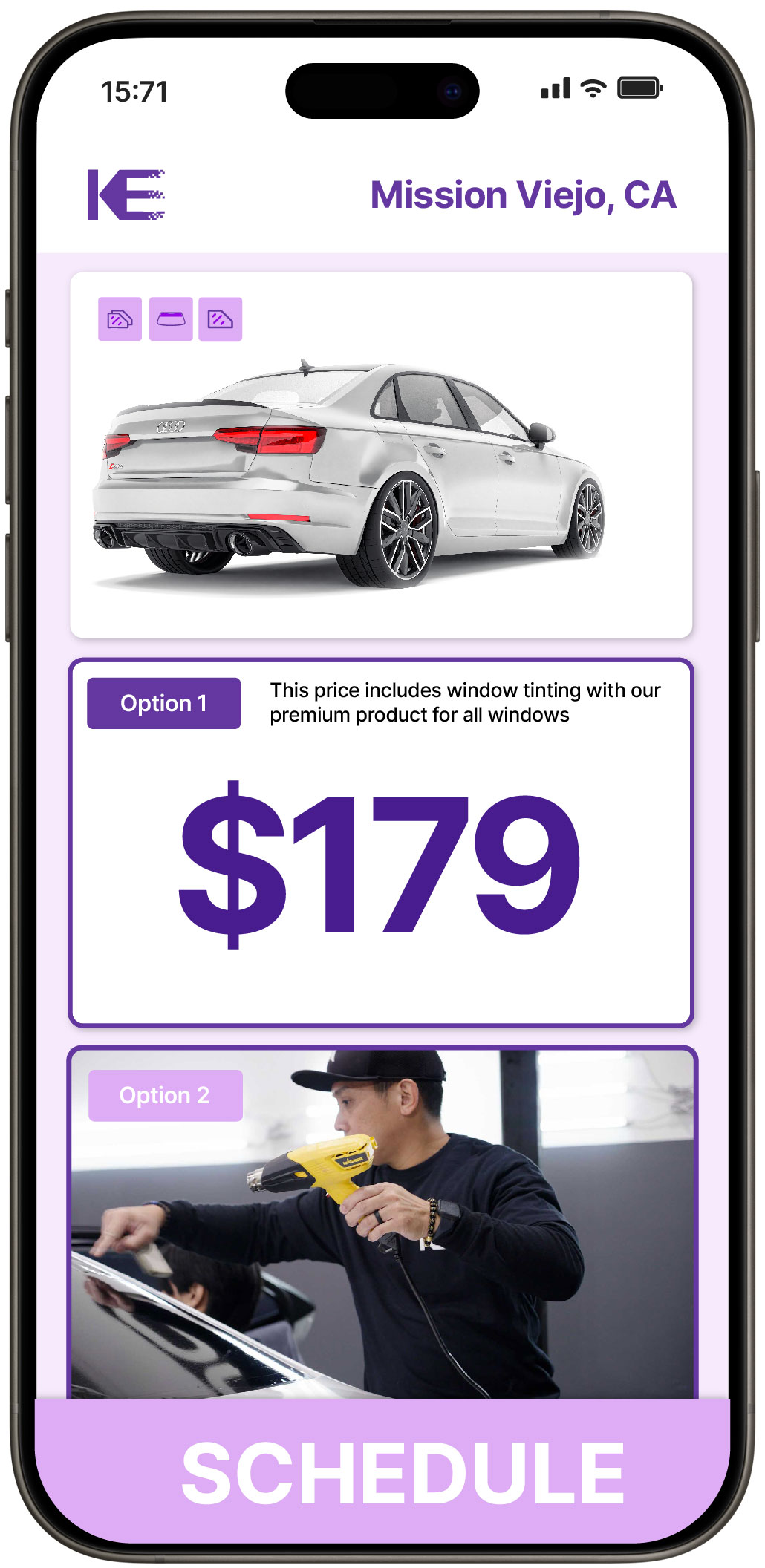 View Reasonable Car Window Tinting Prices in Mission Viejo, California