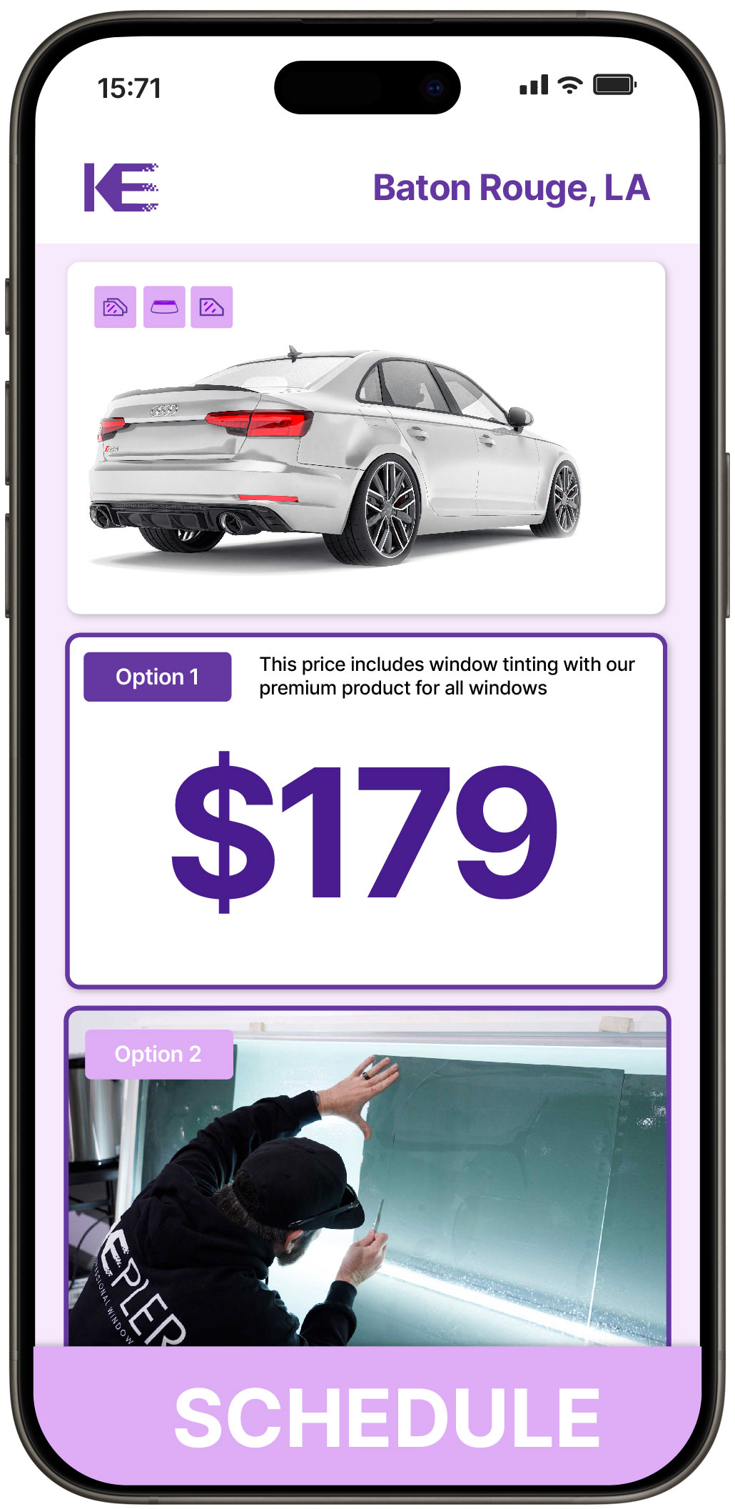 View Reasonable Car Window Tinting Rates in Baton Rouge, Louisiana