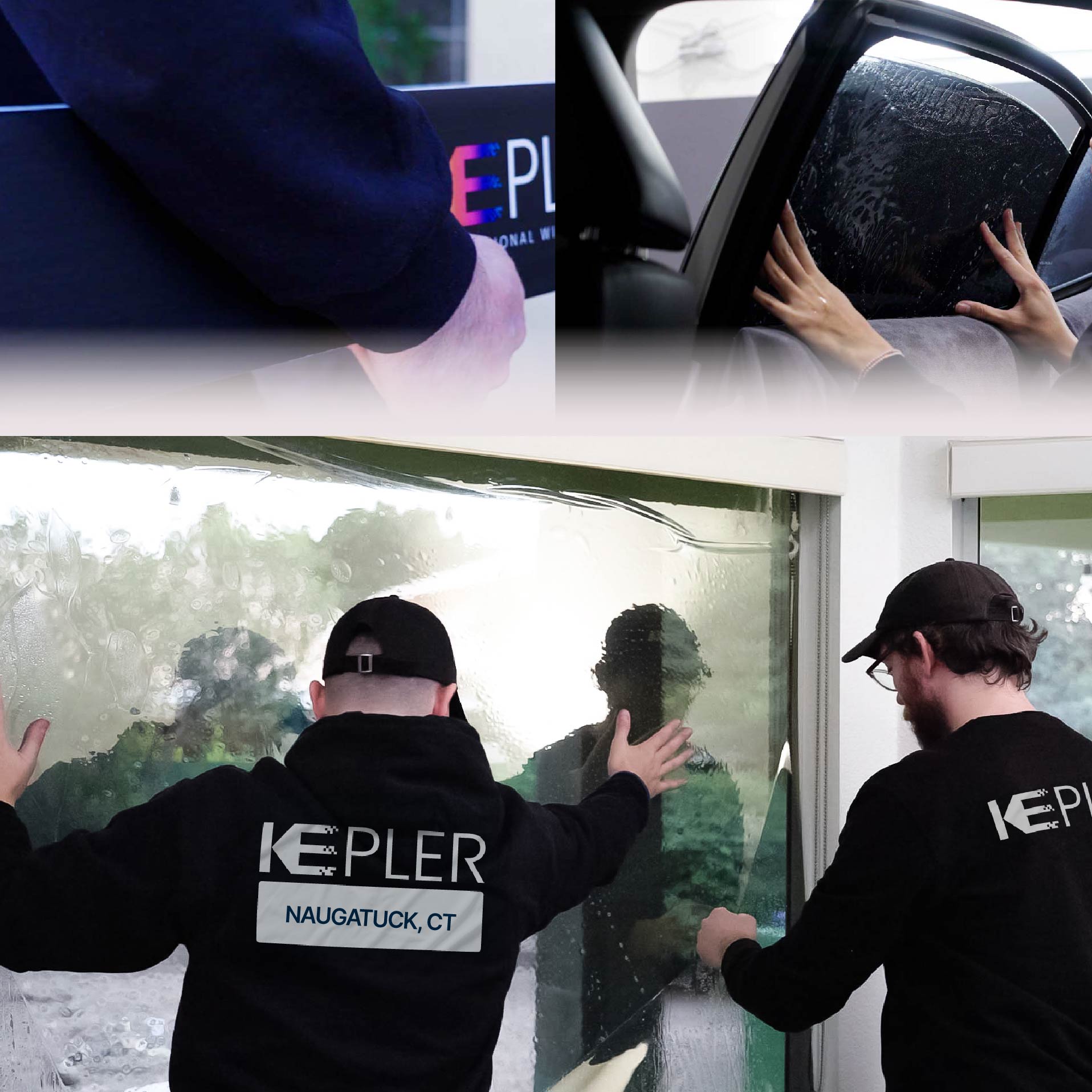Kepler Specialist Performing Commercial Window Tinting in Naugatuck Naugatuck