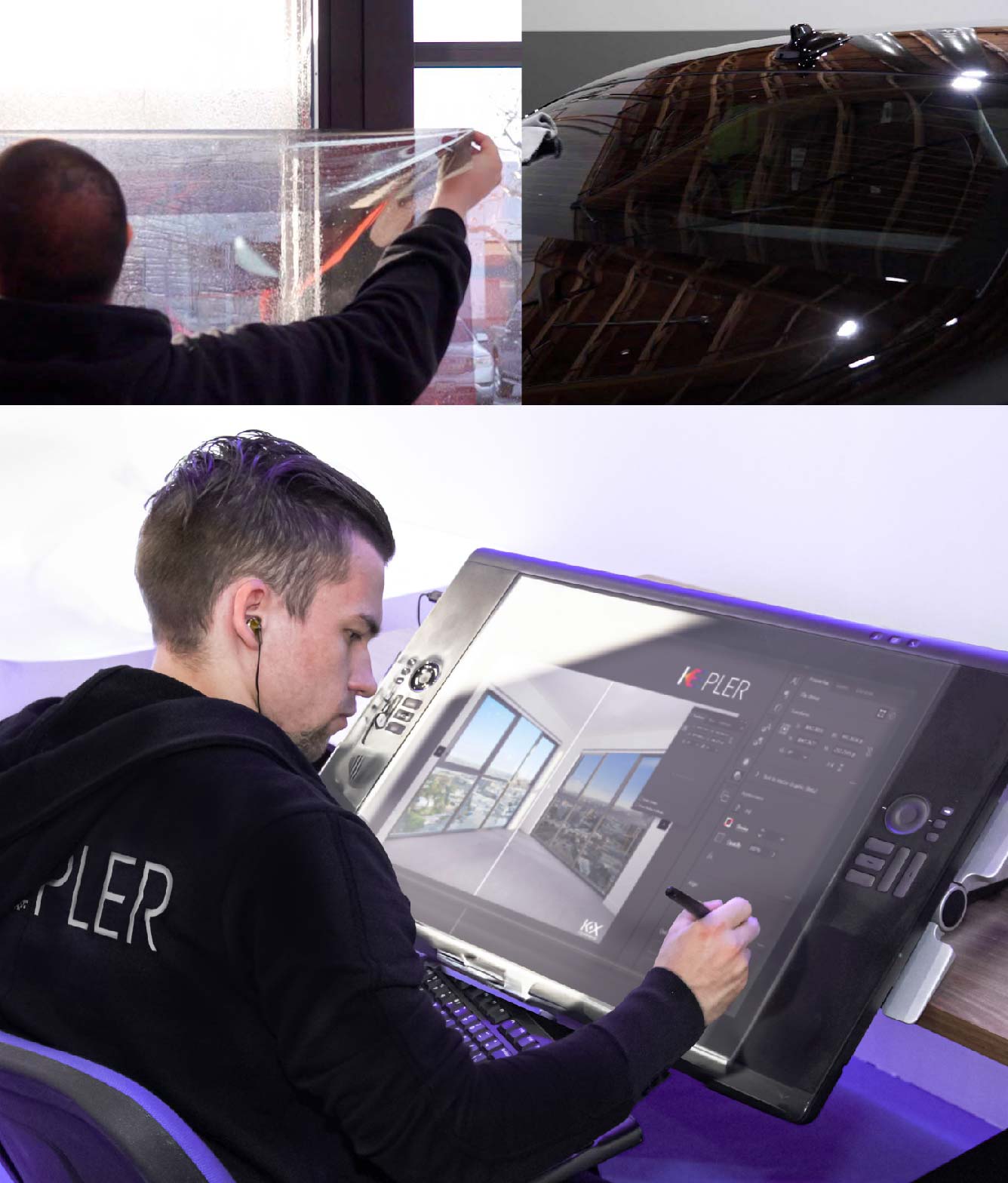 Kepler Specialist Performing Commercial Window Tinting in Prattville Prattville
