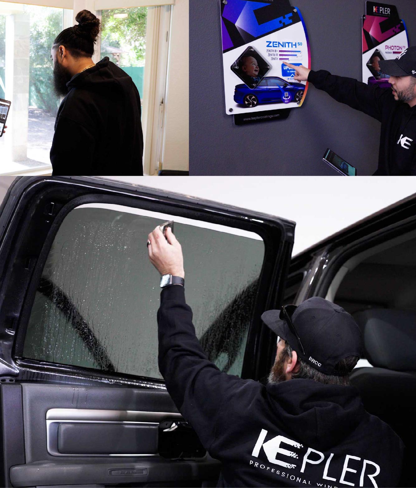 Kepler Window Tinting Specialists at Work in Toms River, New Jersey