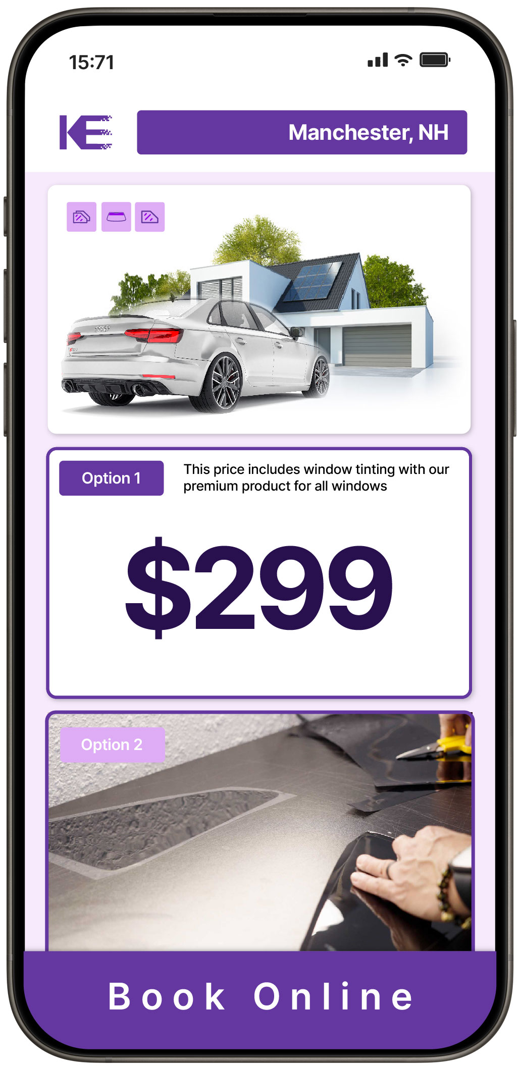 View Reasonable Tesla Window Tinting Costs in Keene, New Hampshire