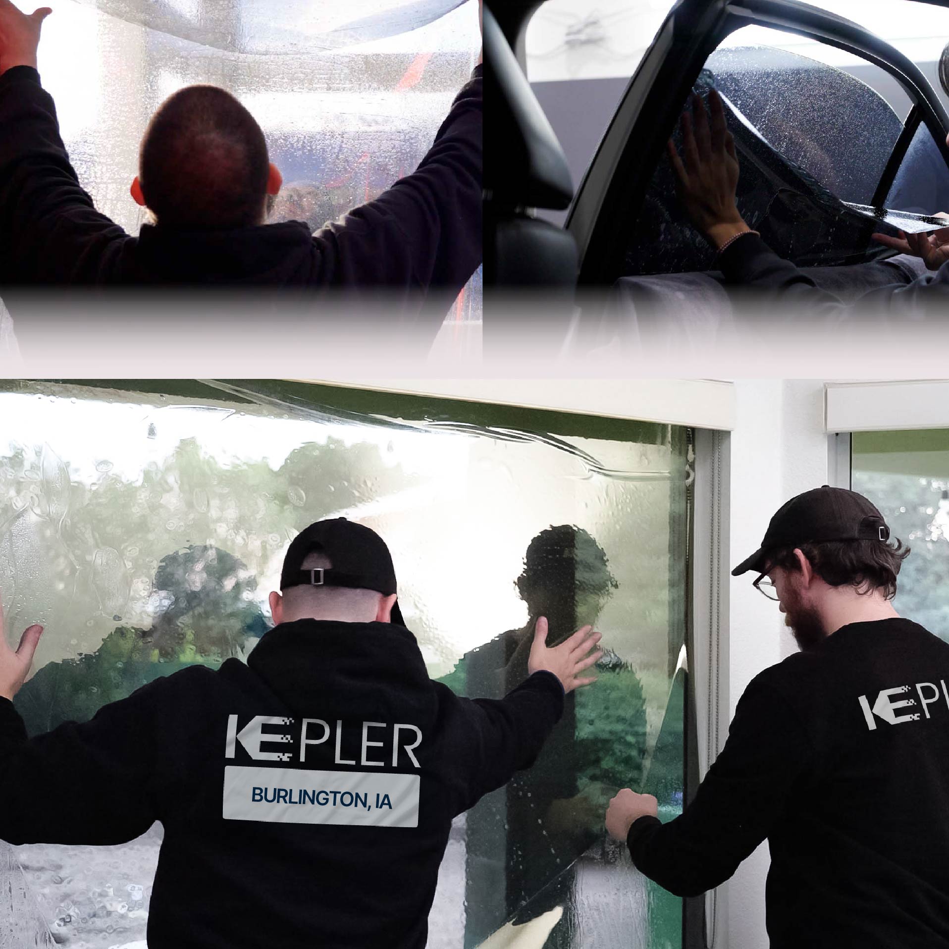 Kepler Specialist Performing Commercial Window Tinting in Burlington Burlington