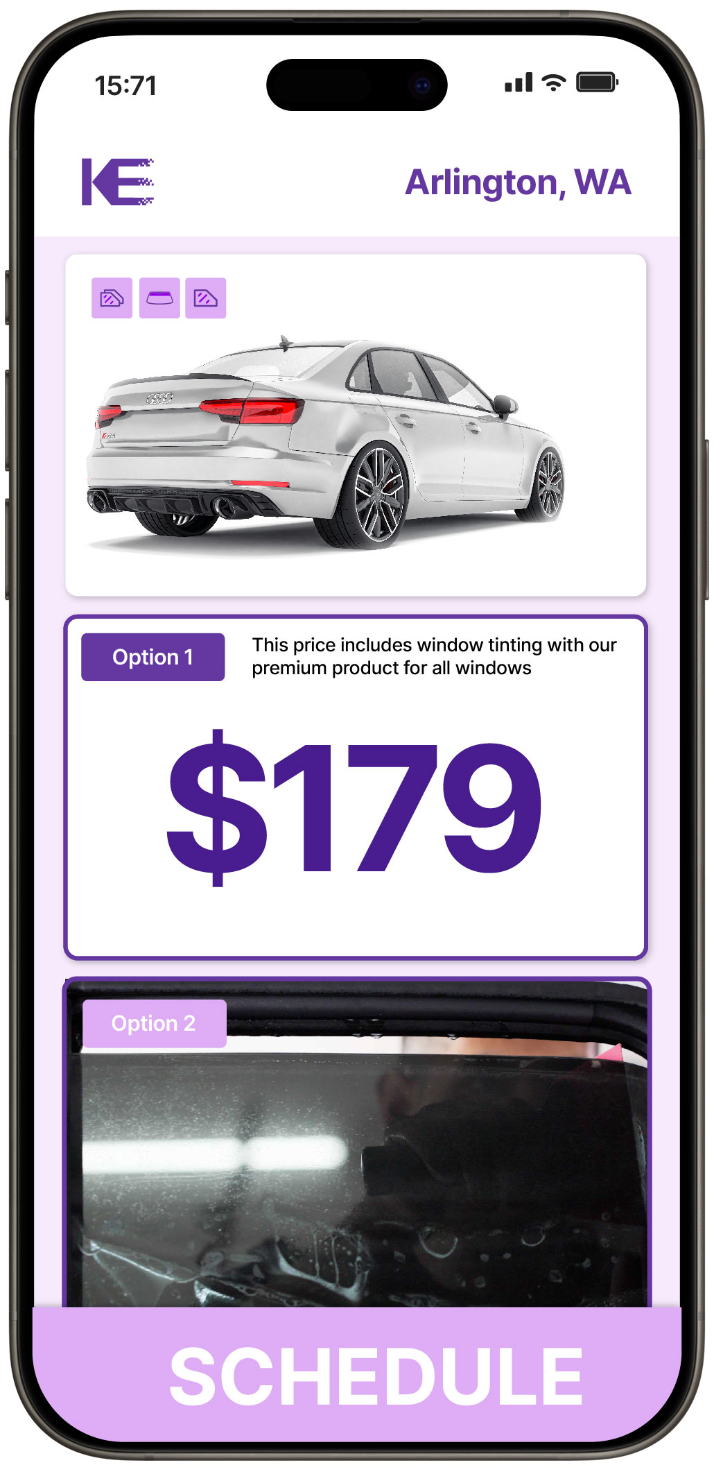 View Reasonable Car Window Tinting Prices in Arlington, Washington