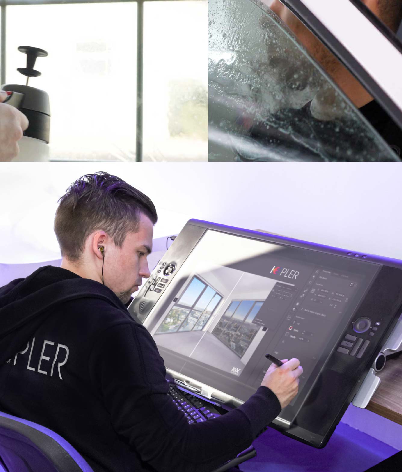 Kepler Specialist Performing Commercial Window Tinting in Thomasville Thomasville