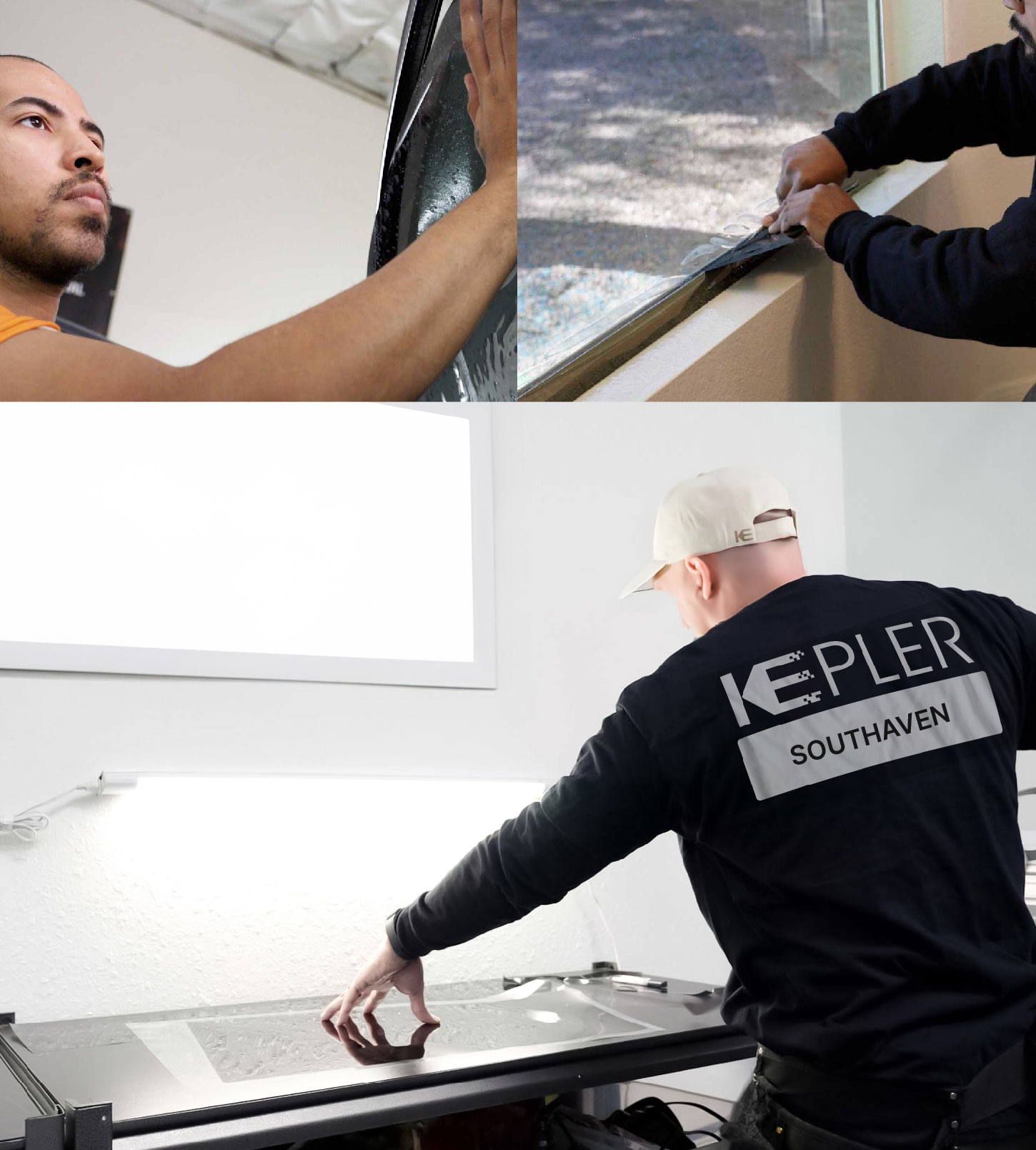 Window Tinting Specialist Cutting Film in Southaven, Mississippi
