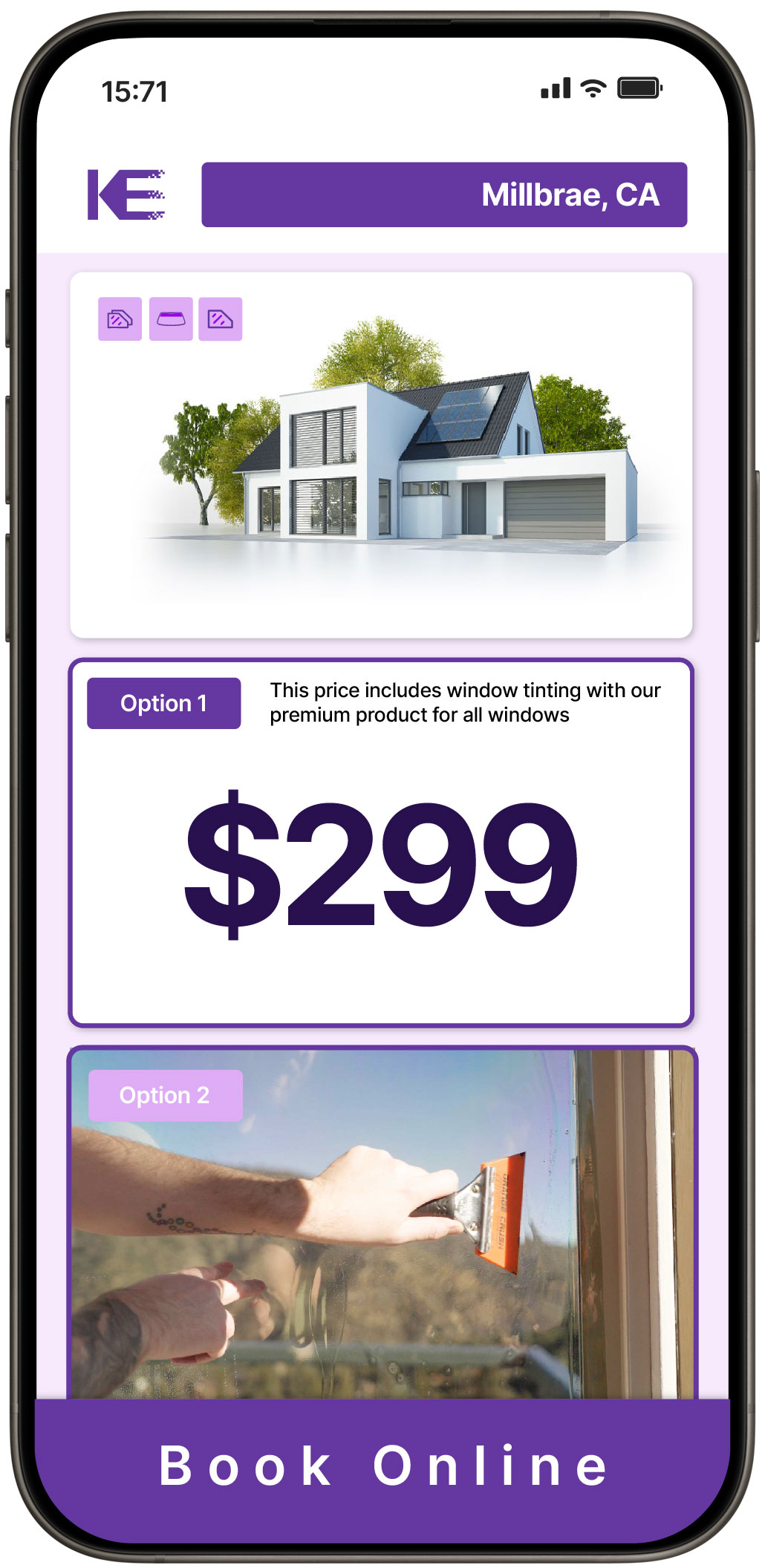 View Reasonable Home Window Tinting Prices in Millbrae, California