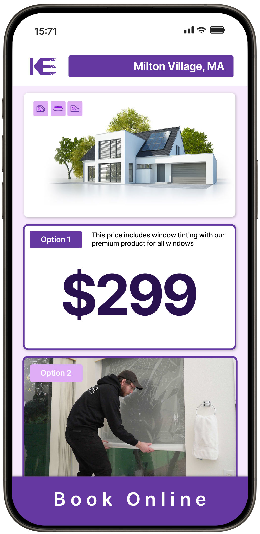 View Reasonable Home Window Tinting Costs in Milton Village, Massachusetts