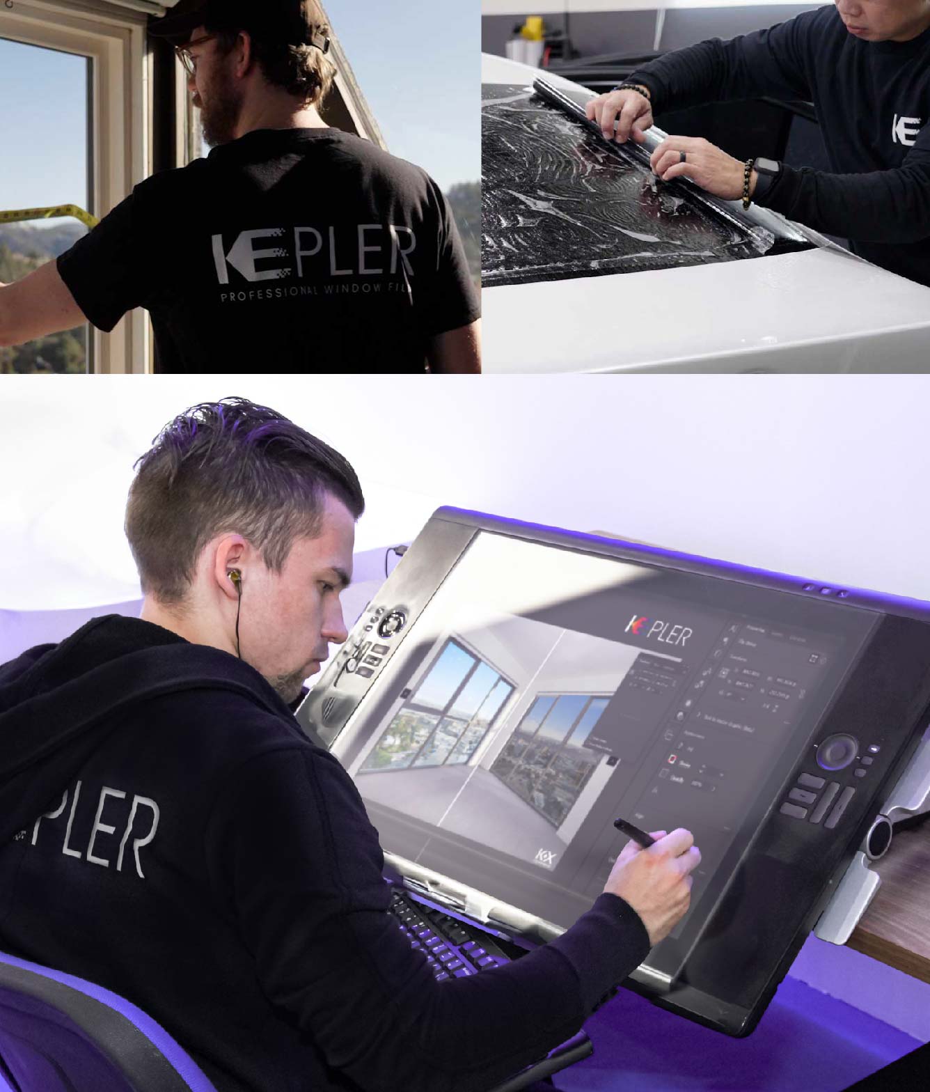 Kepler Specialist Performing Commercial Window Tinting in San Ramon San Ramon