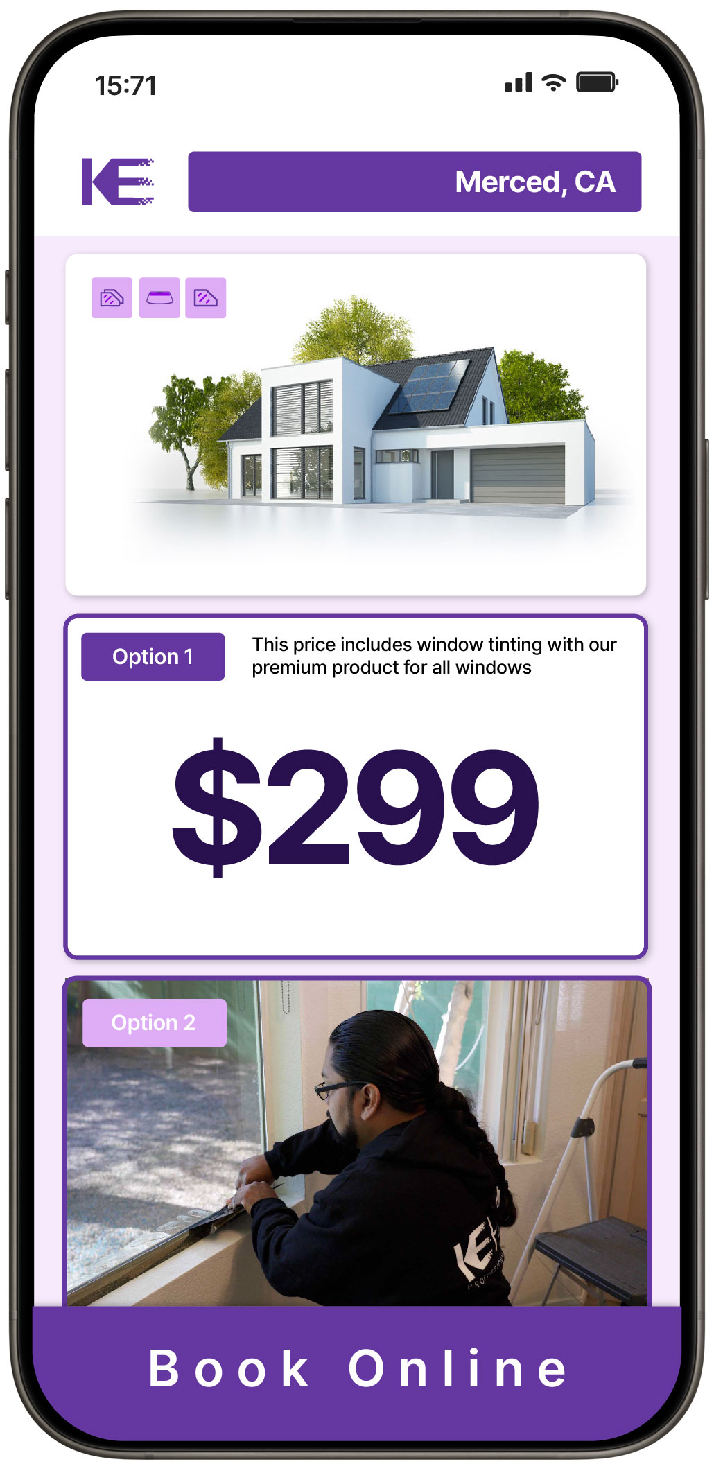 View Reasonable Home Window Tinting Rates in Merced, California