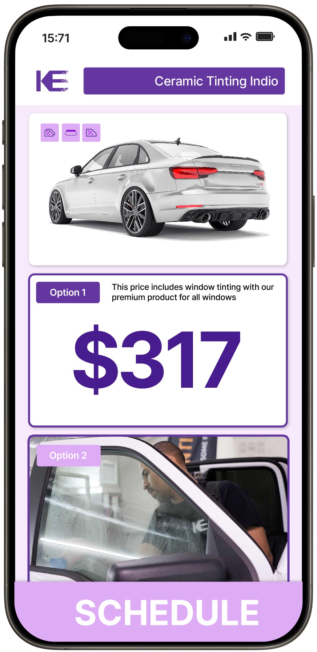 View Affordable Ceramic Window Tinting Prices in Indio, California