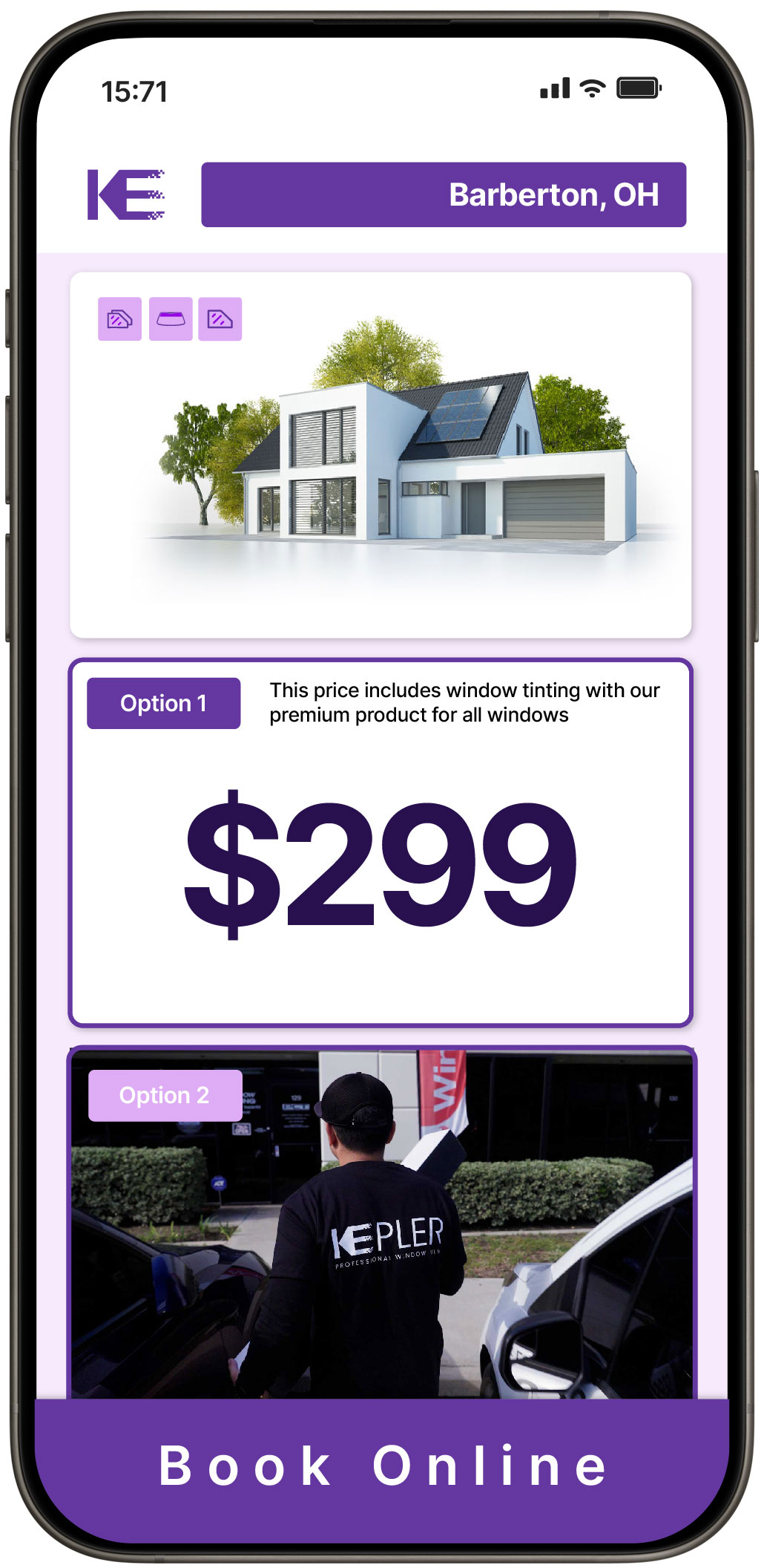 View Affordable Home Window Tinting Costs in Barberton, Ohio