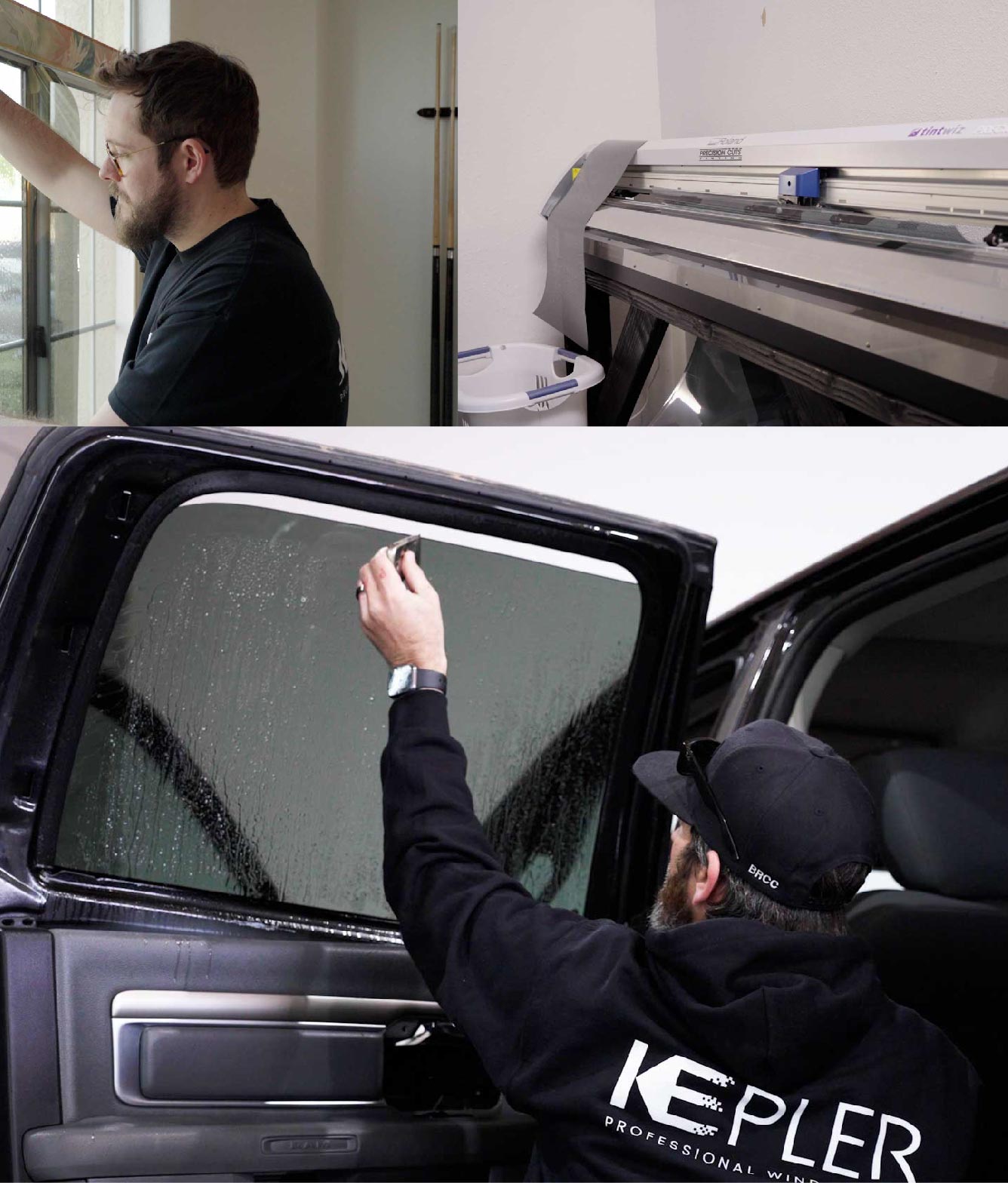 Kepler Window Tinting Specialists at Work in Clifton, New Jersey