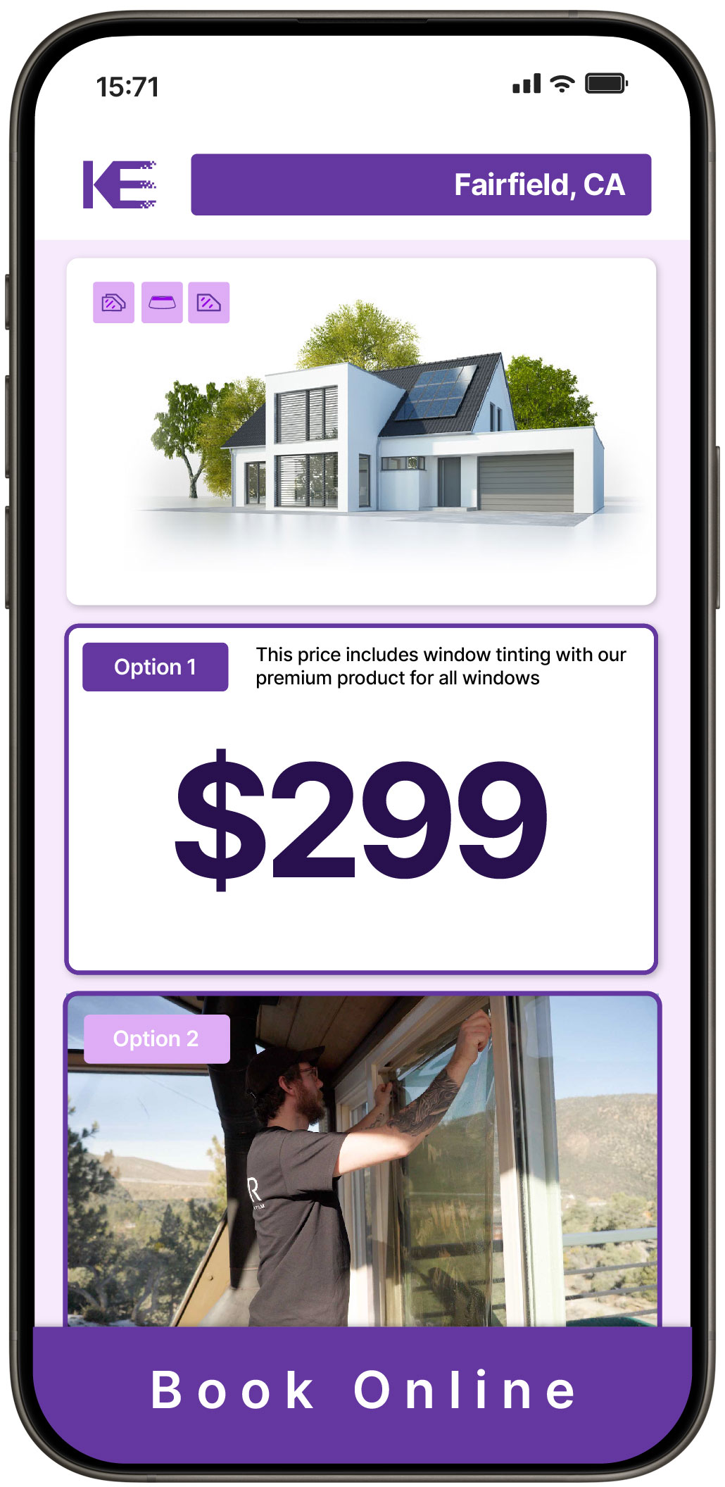 View Reasonable Home Window Tinting Costs in Fairfield, California
