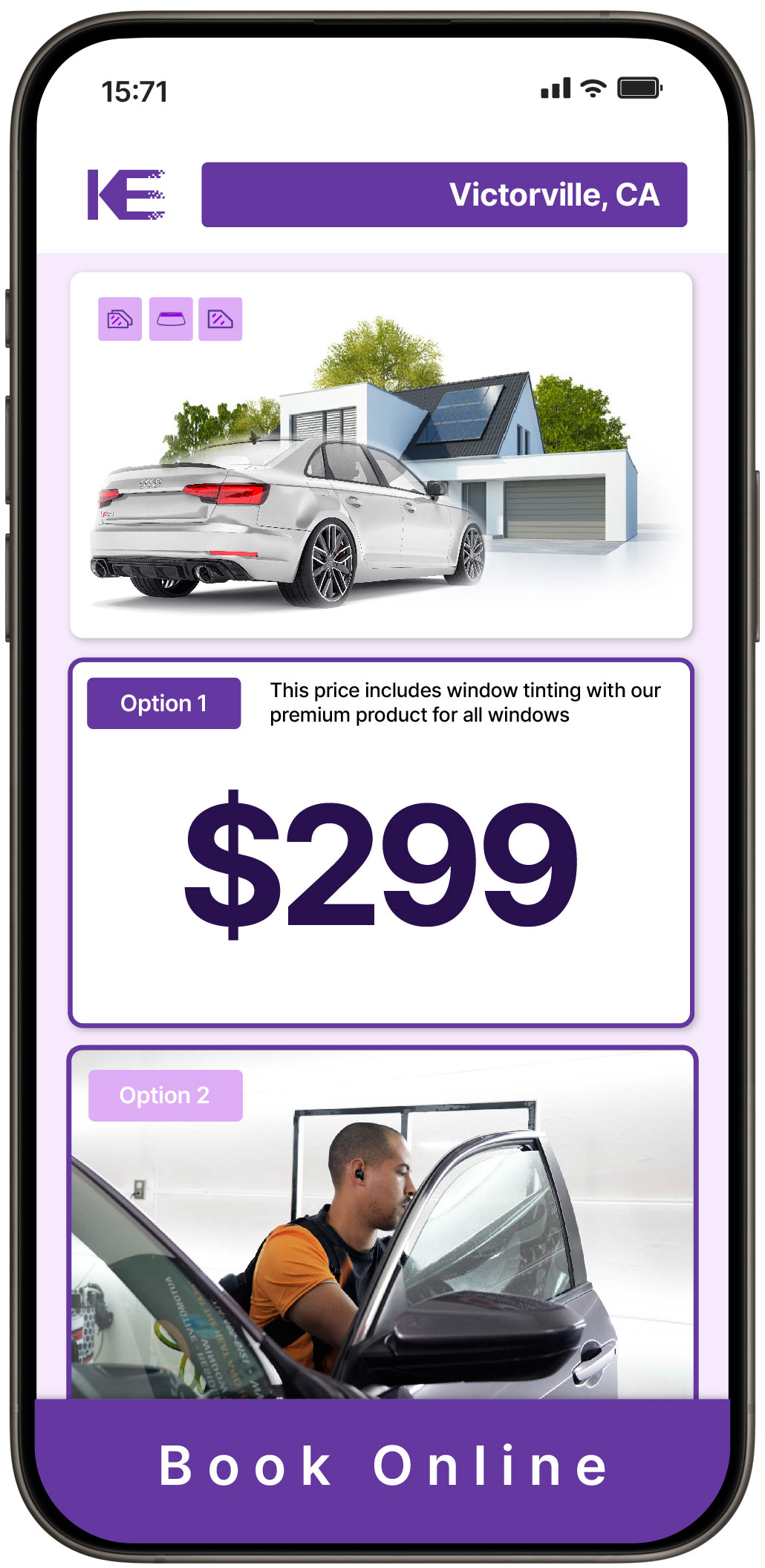 View Competitive Window Tinting Prices in Victorville, California
