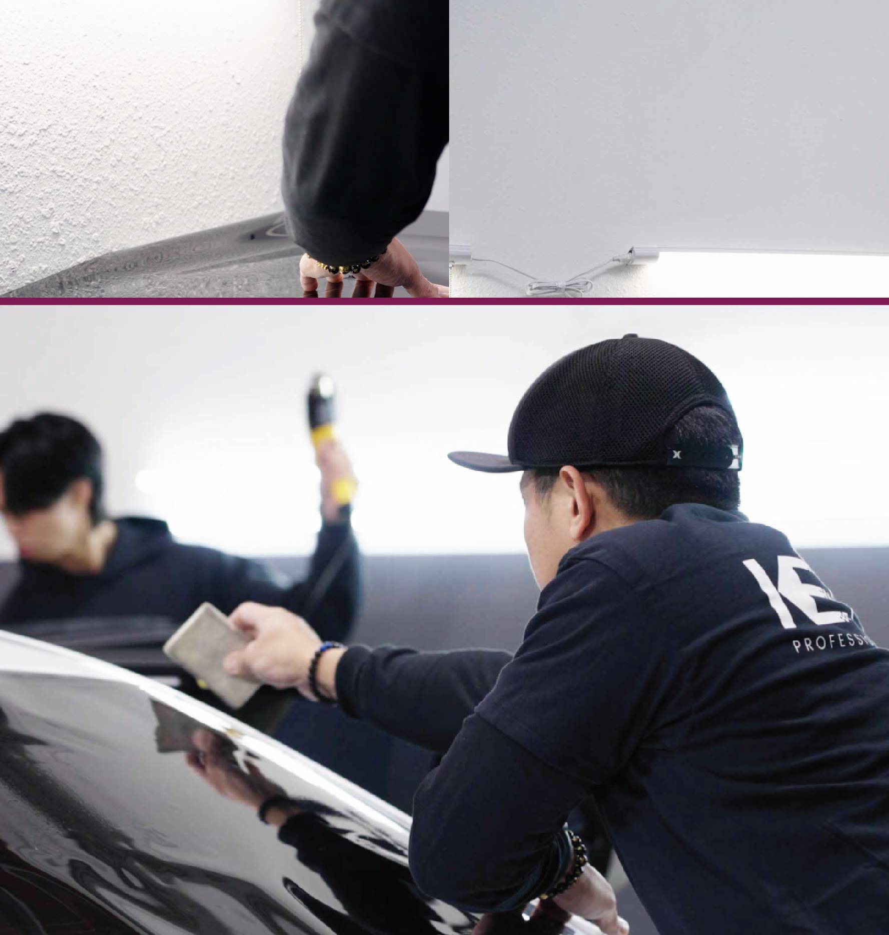 Car Window Tinting Specialists at Work in Vermont