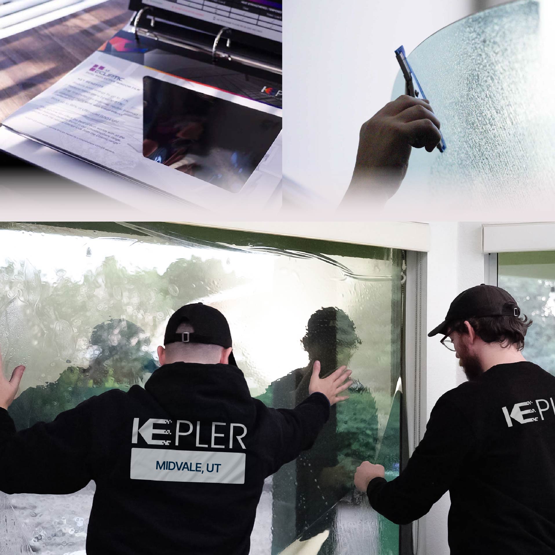 Kepler Specialist Performing Commercial Window Tinting in Midvale Midvale