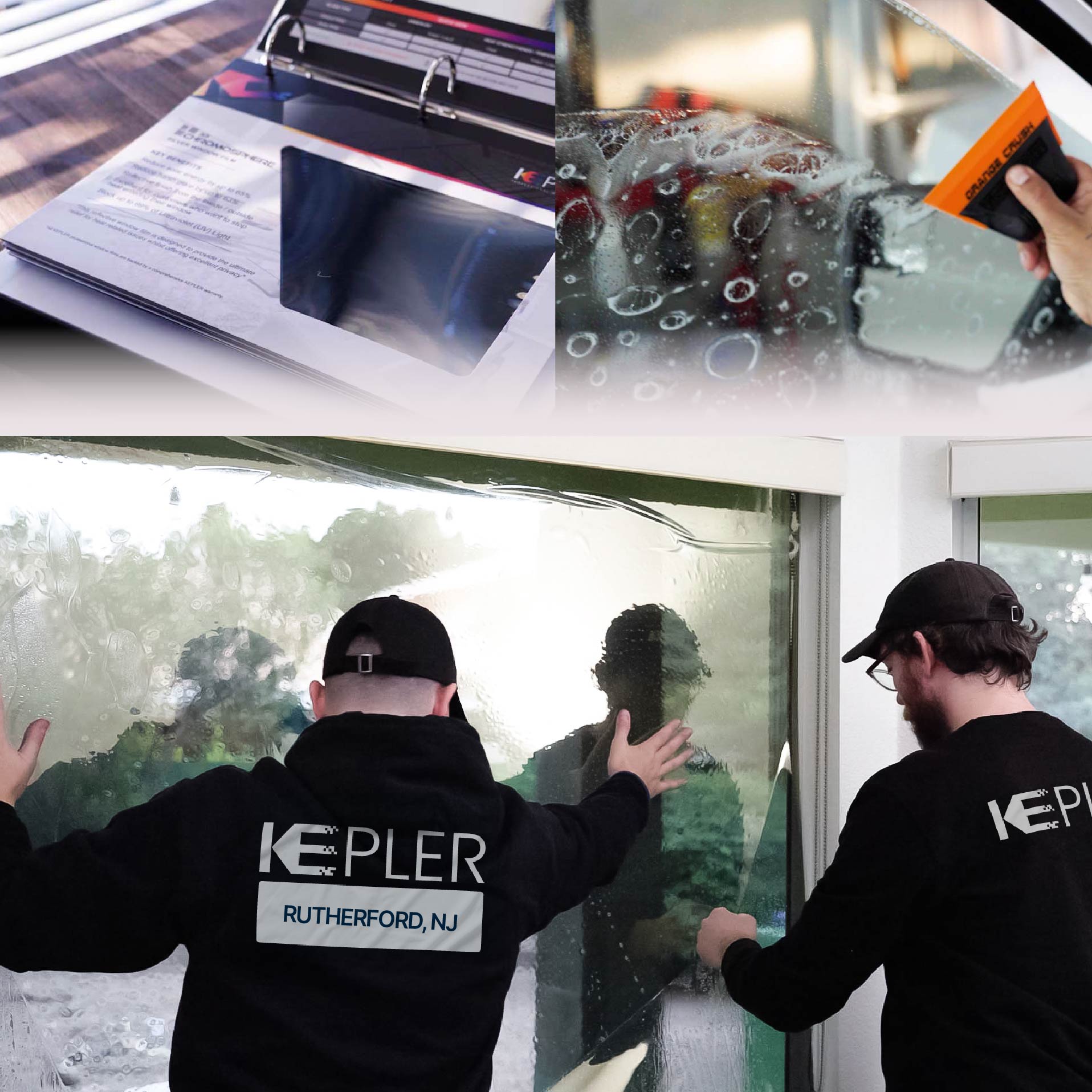 Kepler Specialist Performing Commercial Window Tinting in Rutherford Rutherford