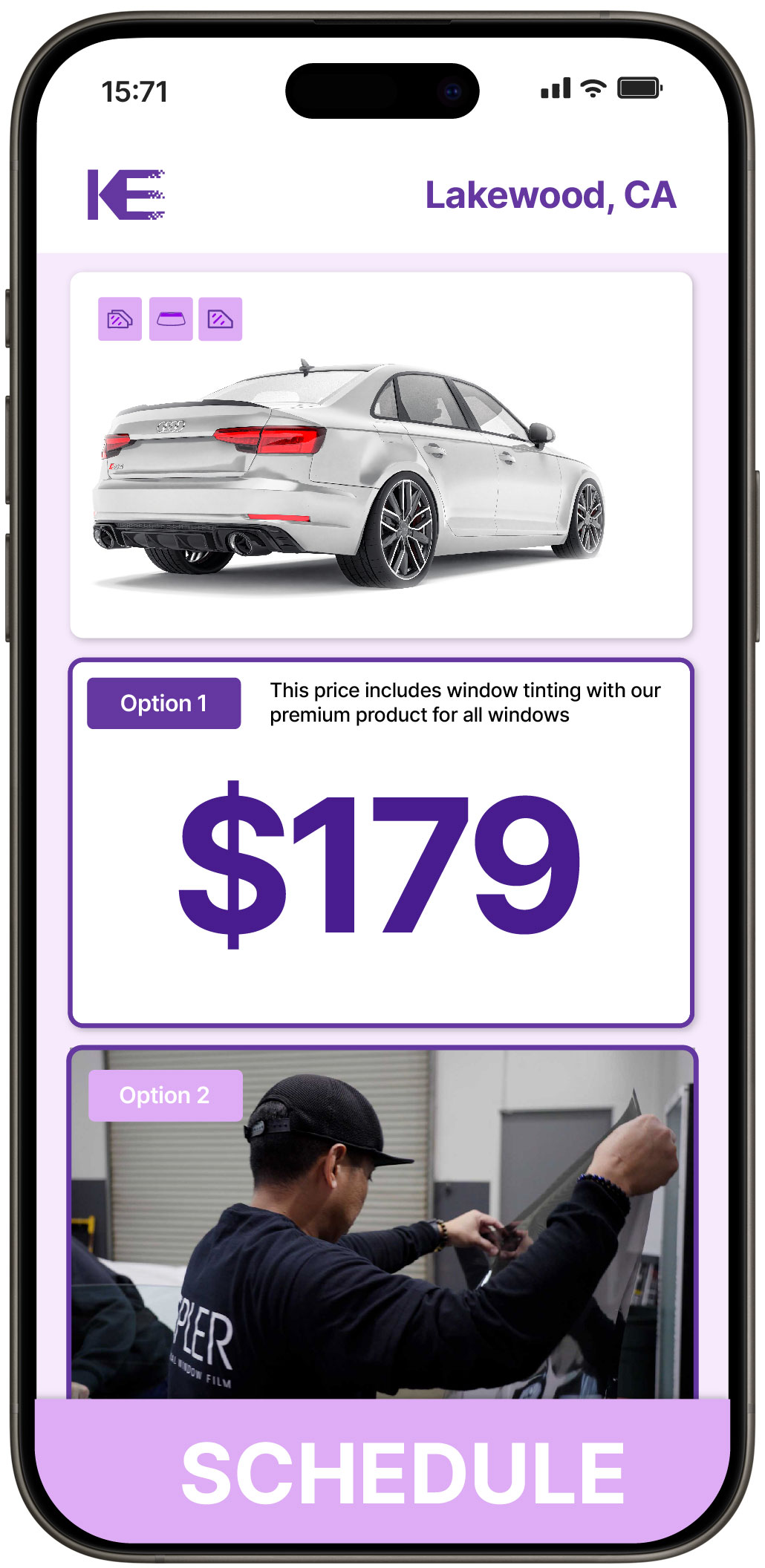 View Affordable Car Window Tinting Costs in Lakewood, California