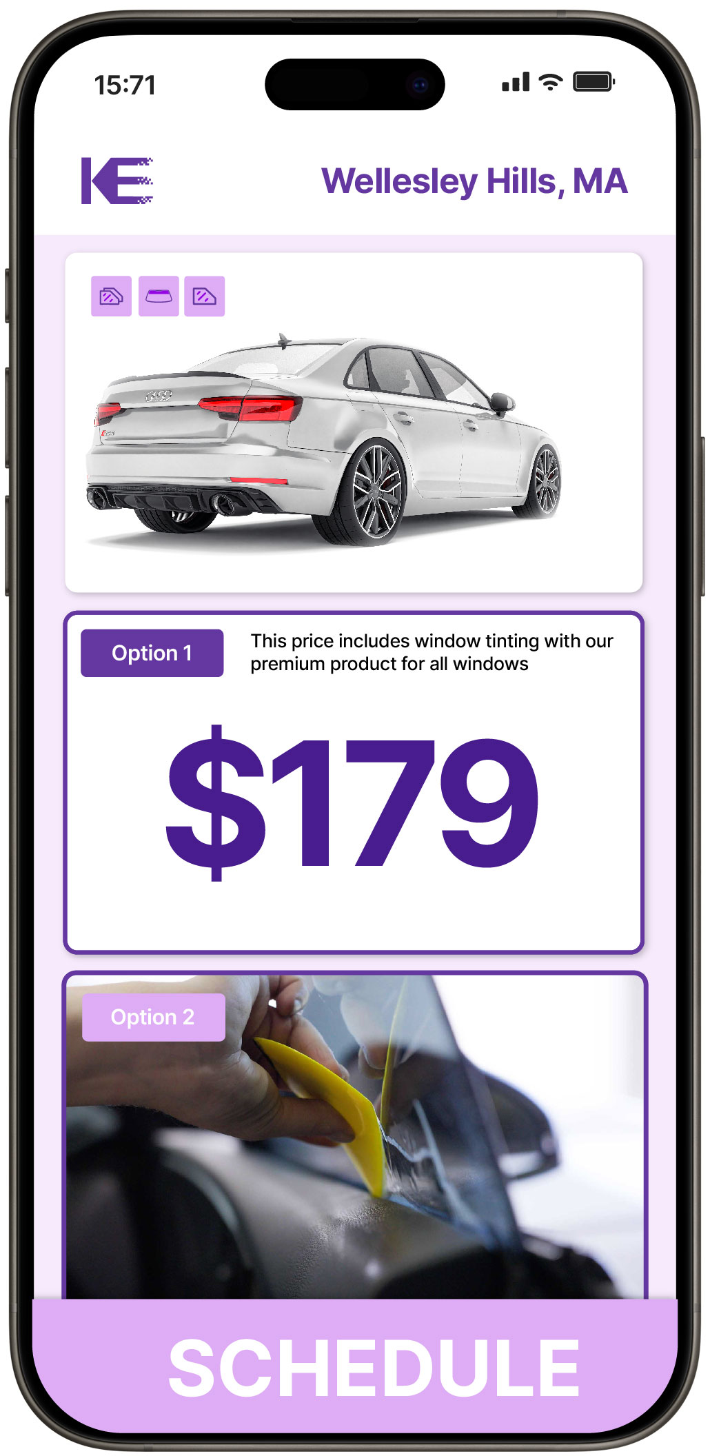 View Reasonable Car Window Tinting Costs in Wellesley Hills, Massachusetts