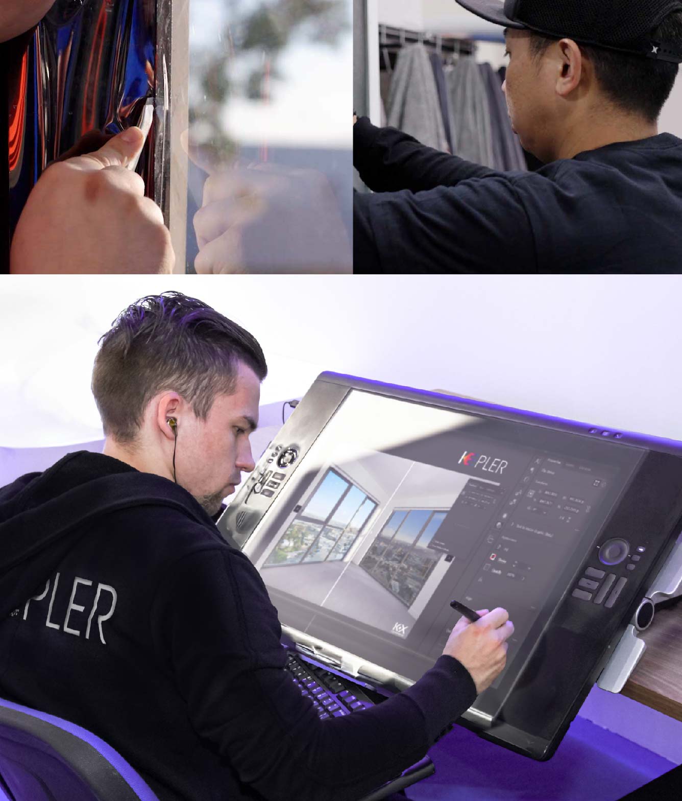 Kepler Specialist Performing Commercial Window Tinting in Tupelo Tupelo