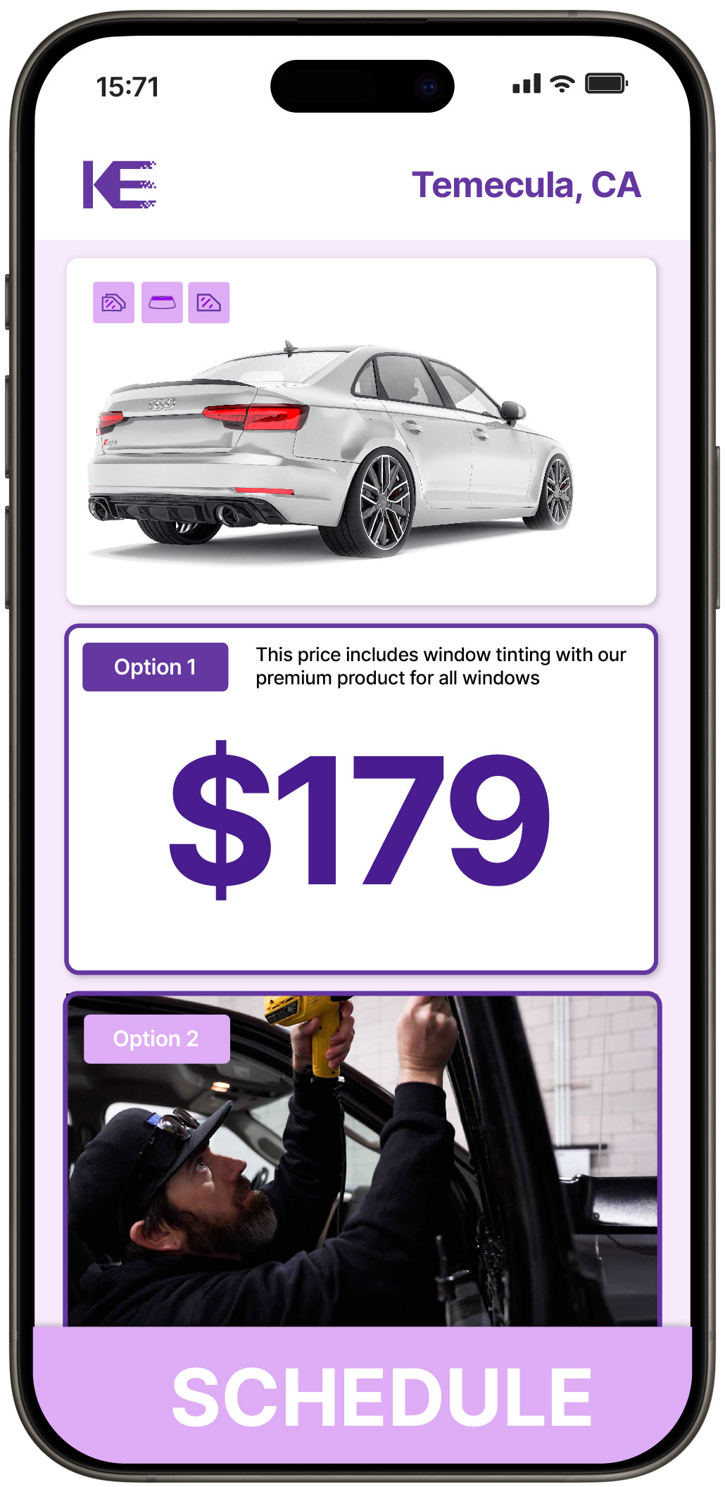 View Affordable Car Window Tinting Rates in Temecula, California