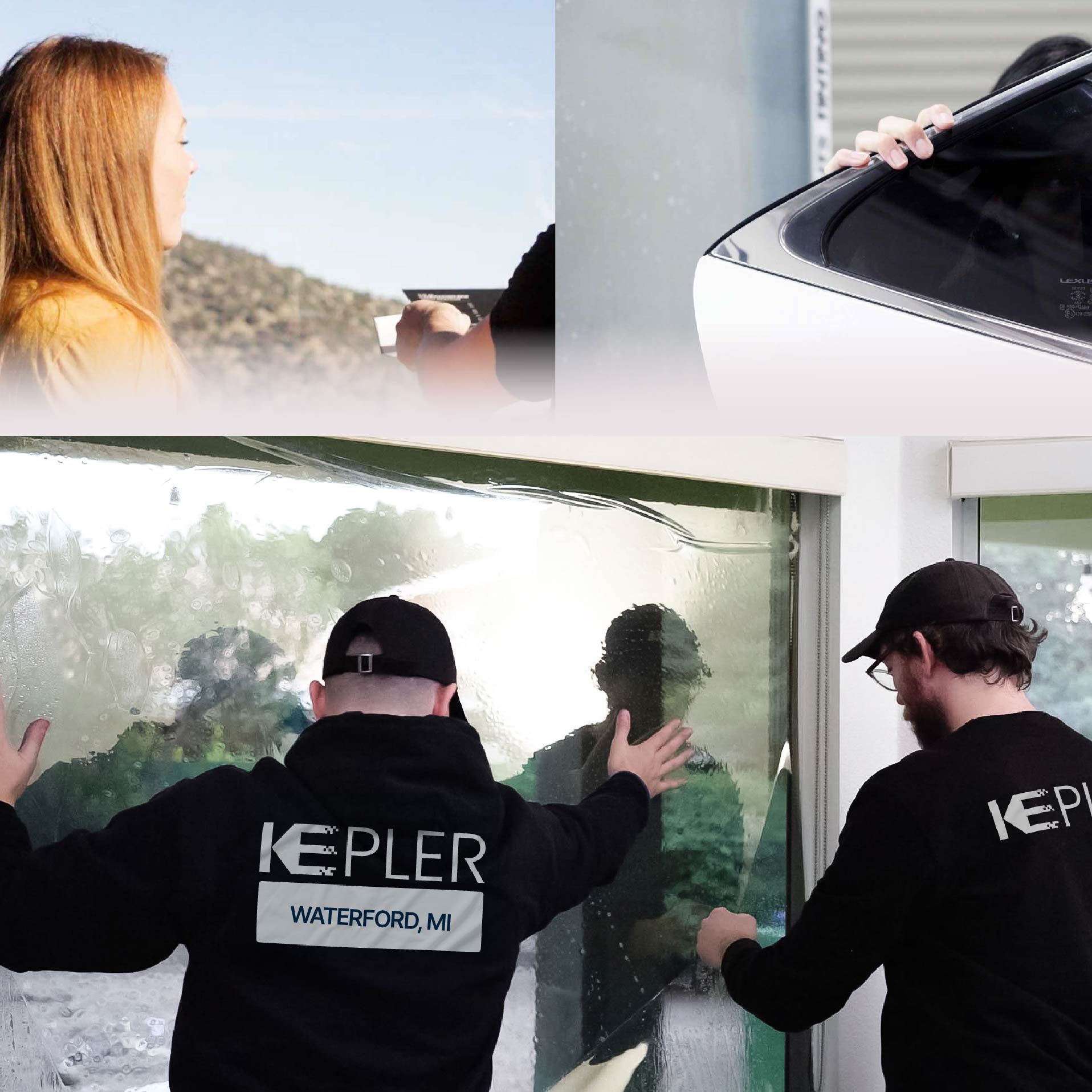 Kepler Specialist Performing Commercial Window Tinting in Waterford Waterford