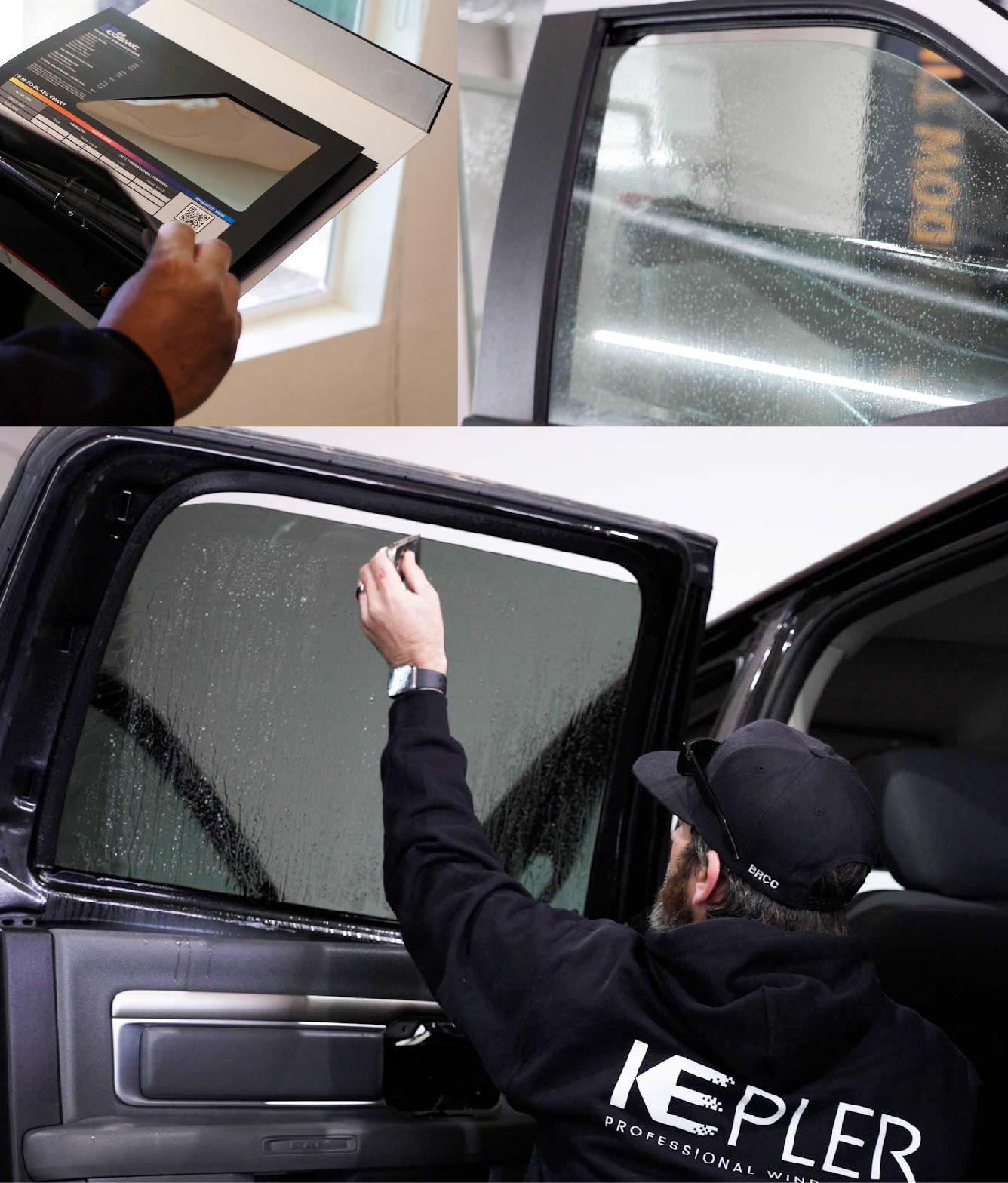 Kepler Window Tinting Specialists at Work in Hamtramck, Michigan