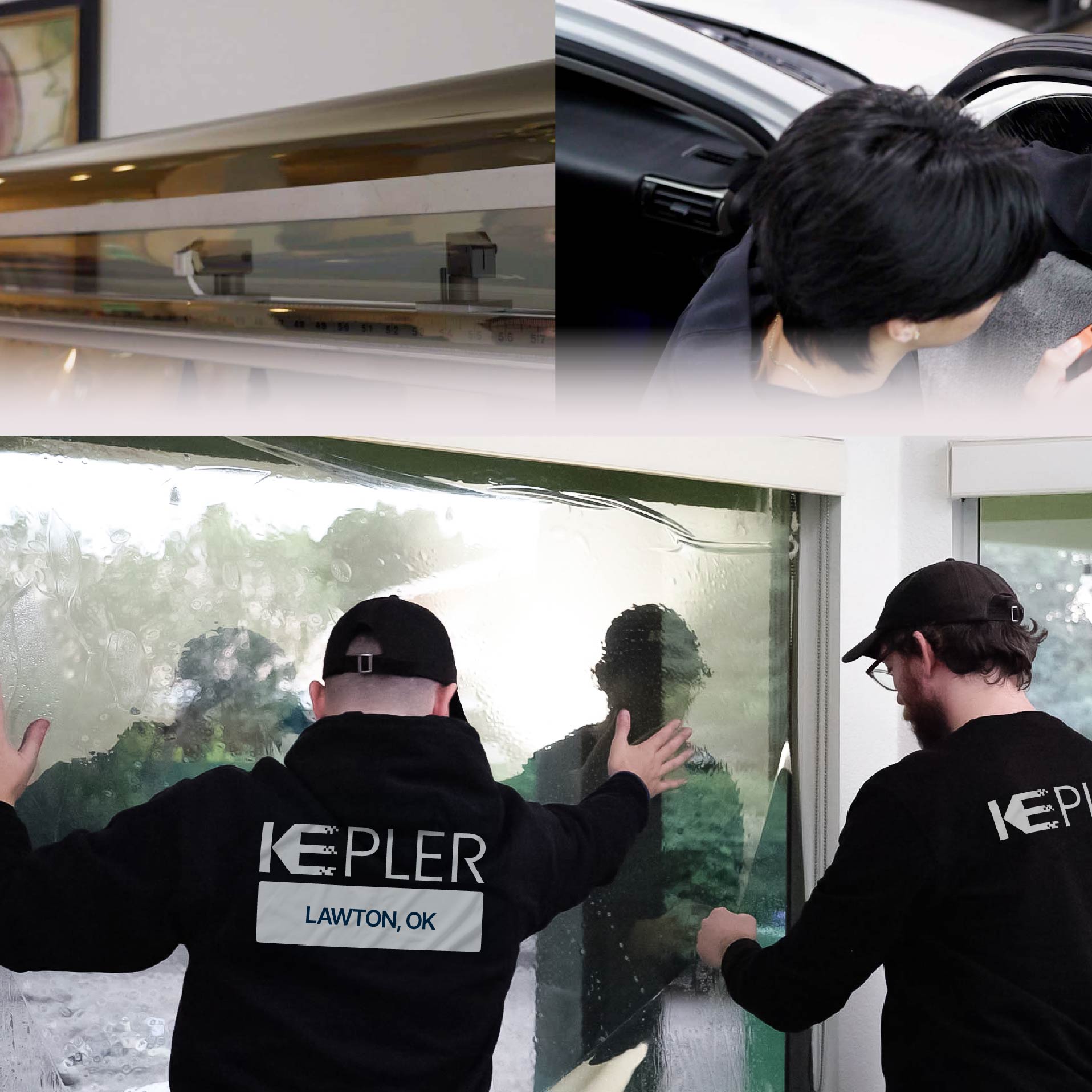 Kepler Specialist Performing Commercial Window Tinting in Lawton Lawton