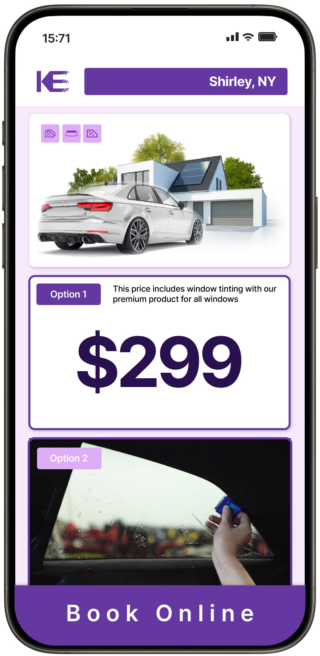 View Competitive Window Tinting Prices in Shirley, New York