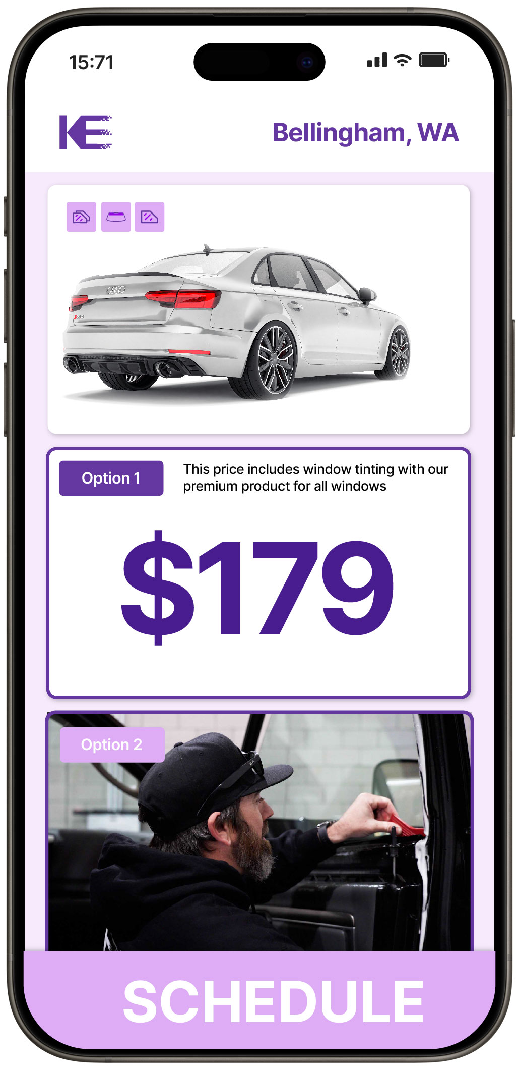 View Reasonable Car Window Tinting Rates in Bellingham, Washington