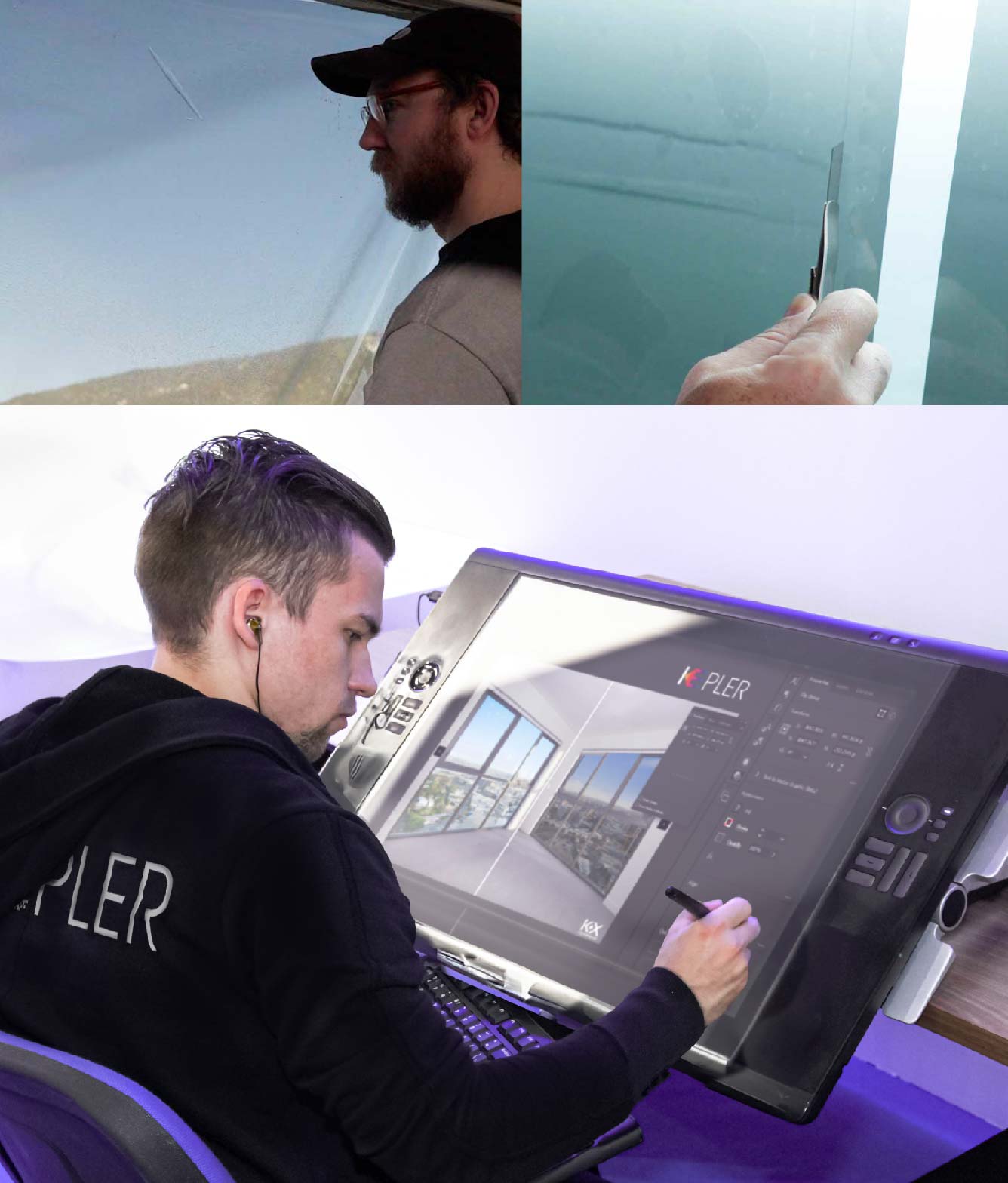 Kepler Specialist Performing Commercial Window Tinting in Martinsburg Martinsburg