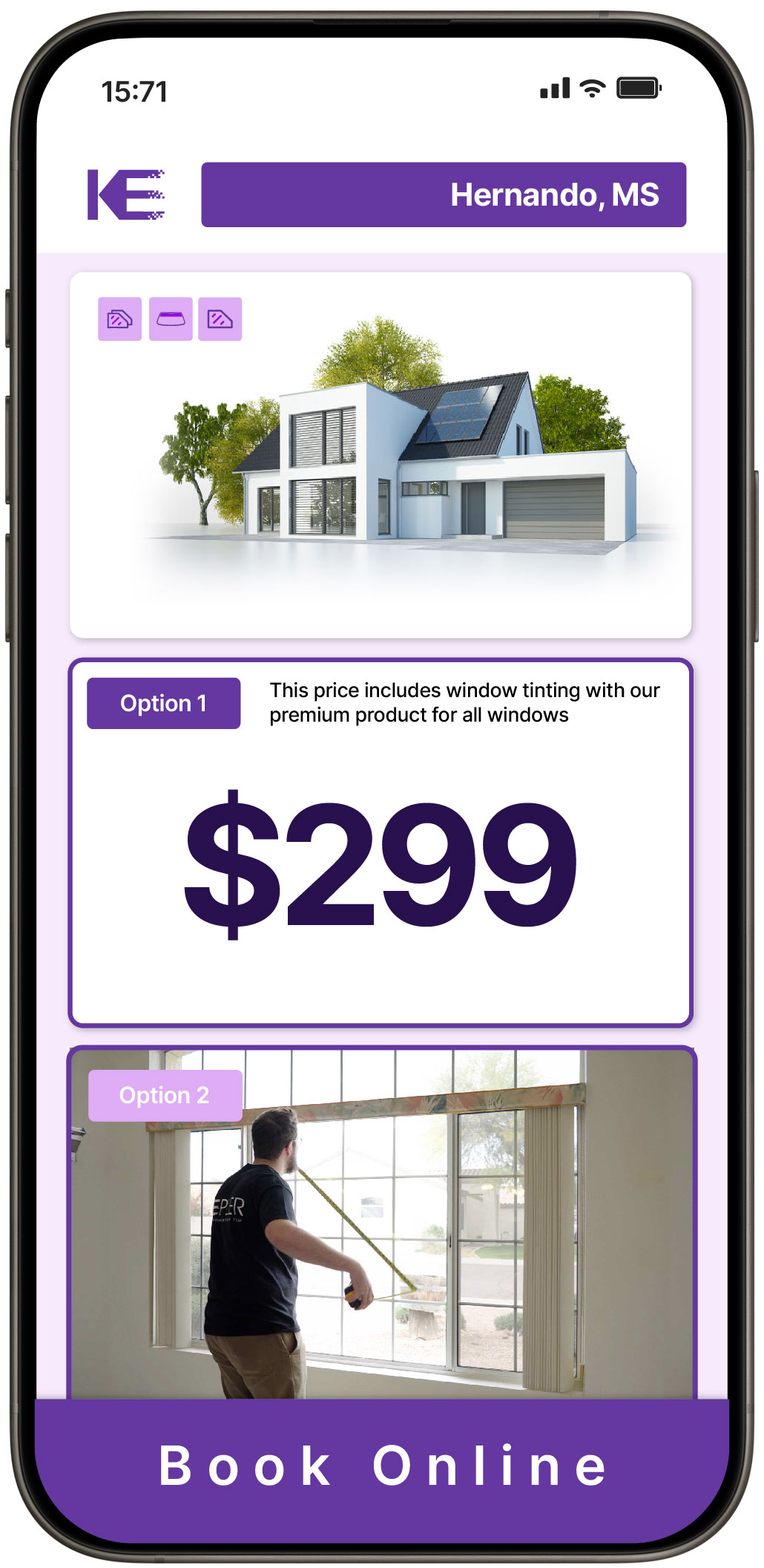 View Reasonable Home Window Tinting Costs in Hernando, Mississippi