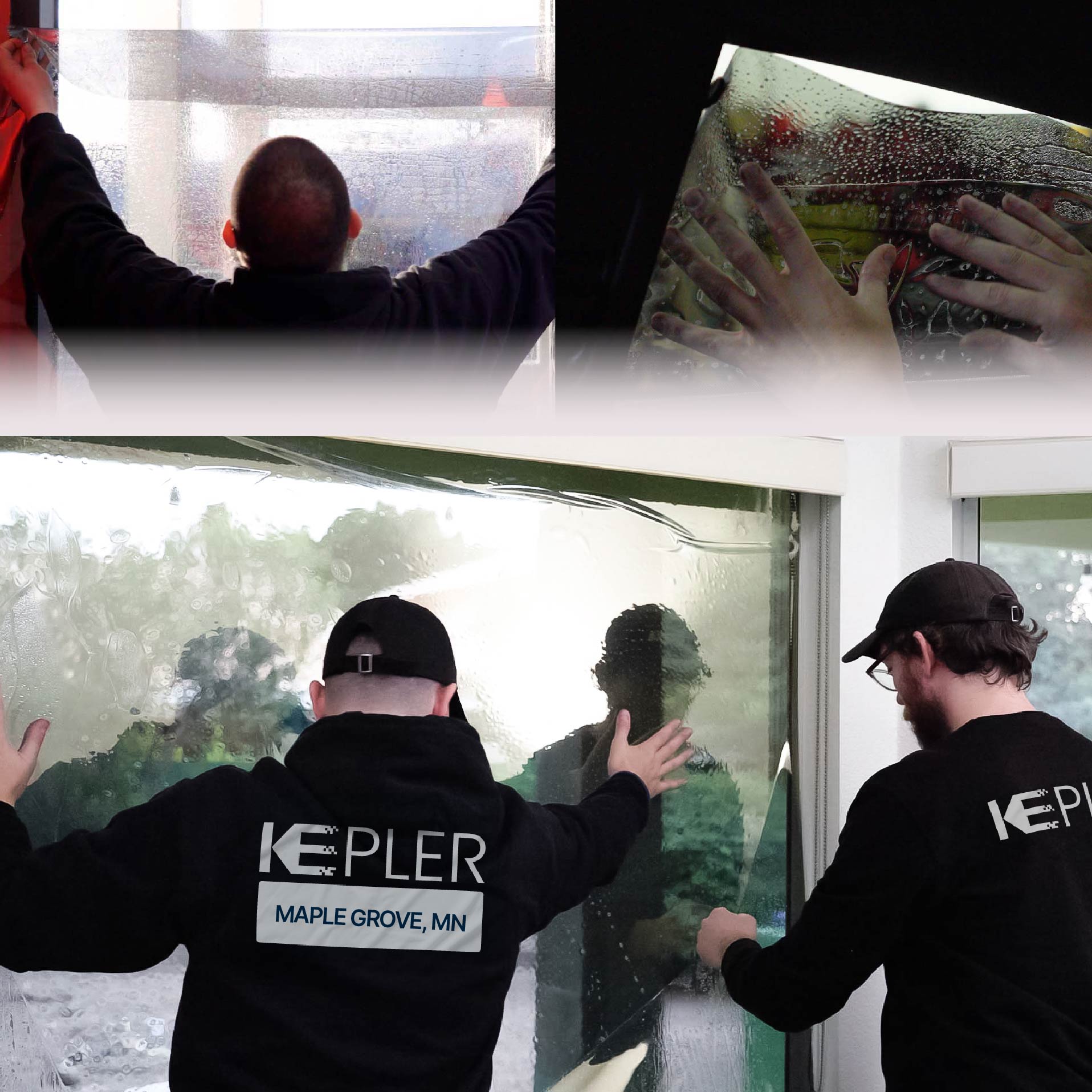 Kepler Specialist Performing Commercial Window Tinting in Maple Grove Maple Grove