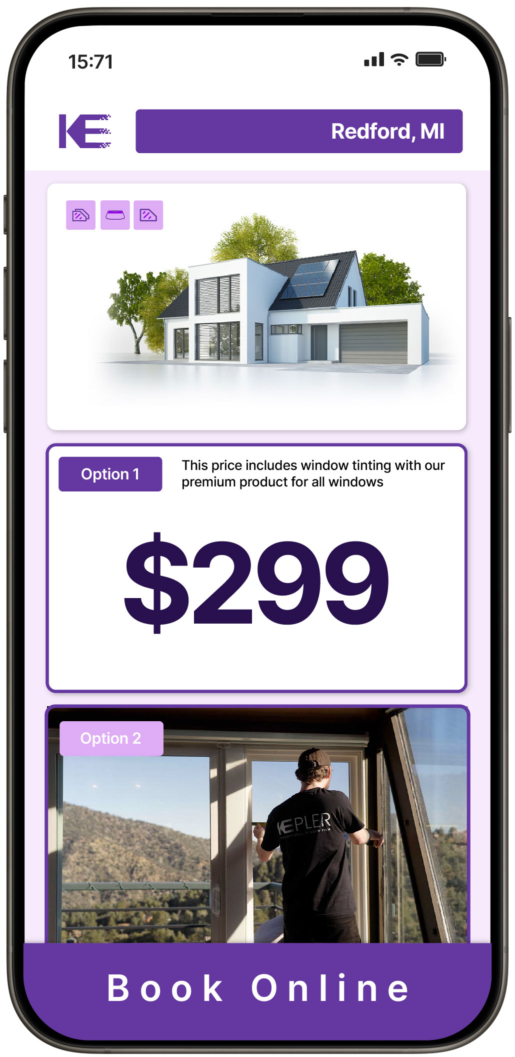 View Reasonable Home Window Tinting Rates in Redford, Michigan
