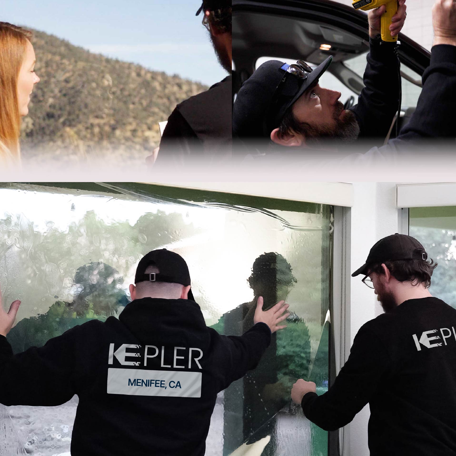 Kepler Specialist Performing Commercial Window Tinting in Menifee Menifee