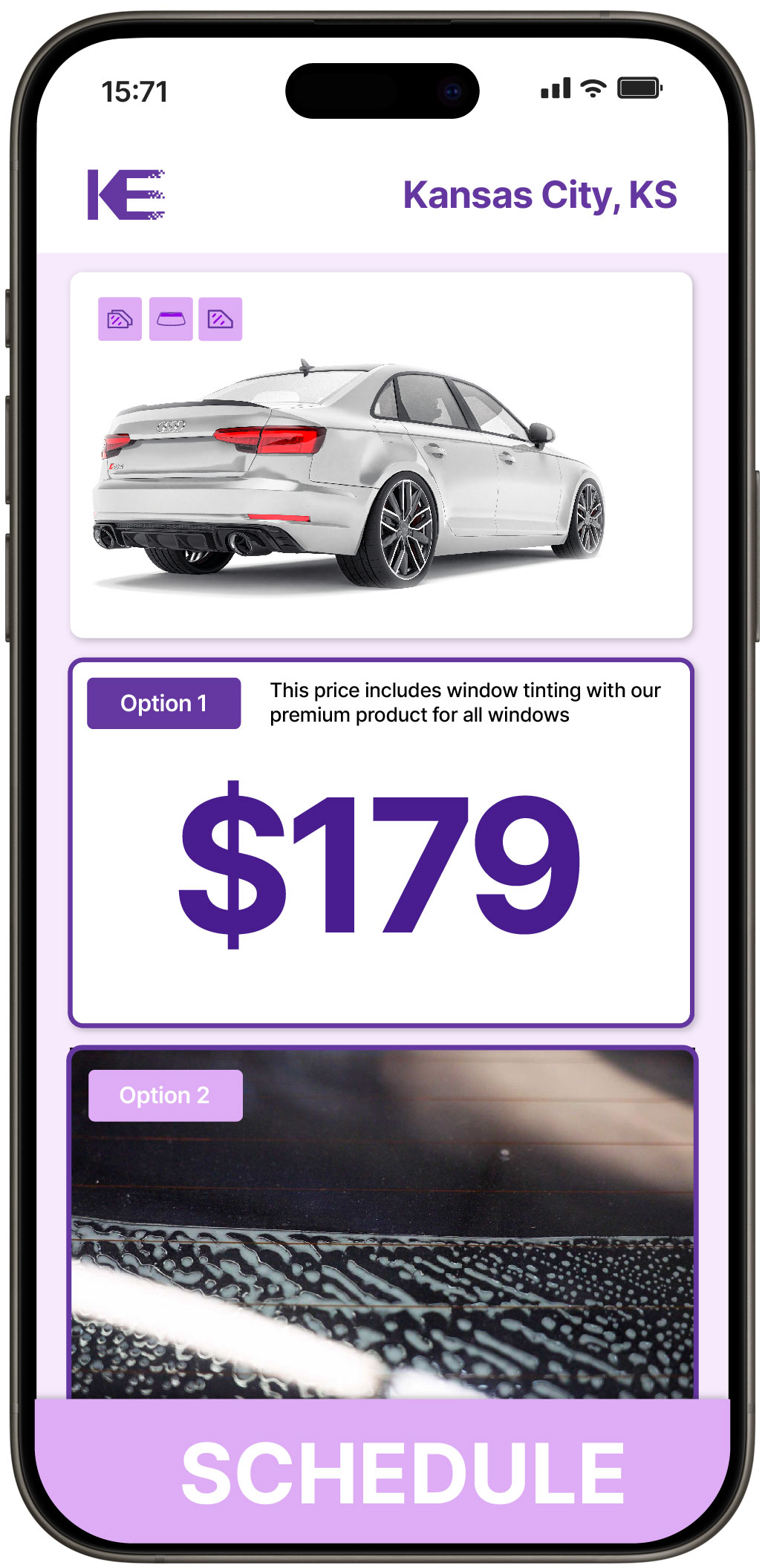 View Competitive Car Window Tinting Rates in Kansas City, Kansas